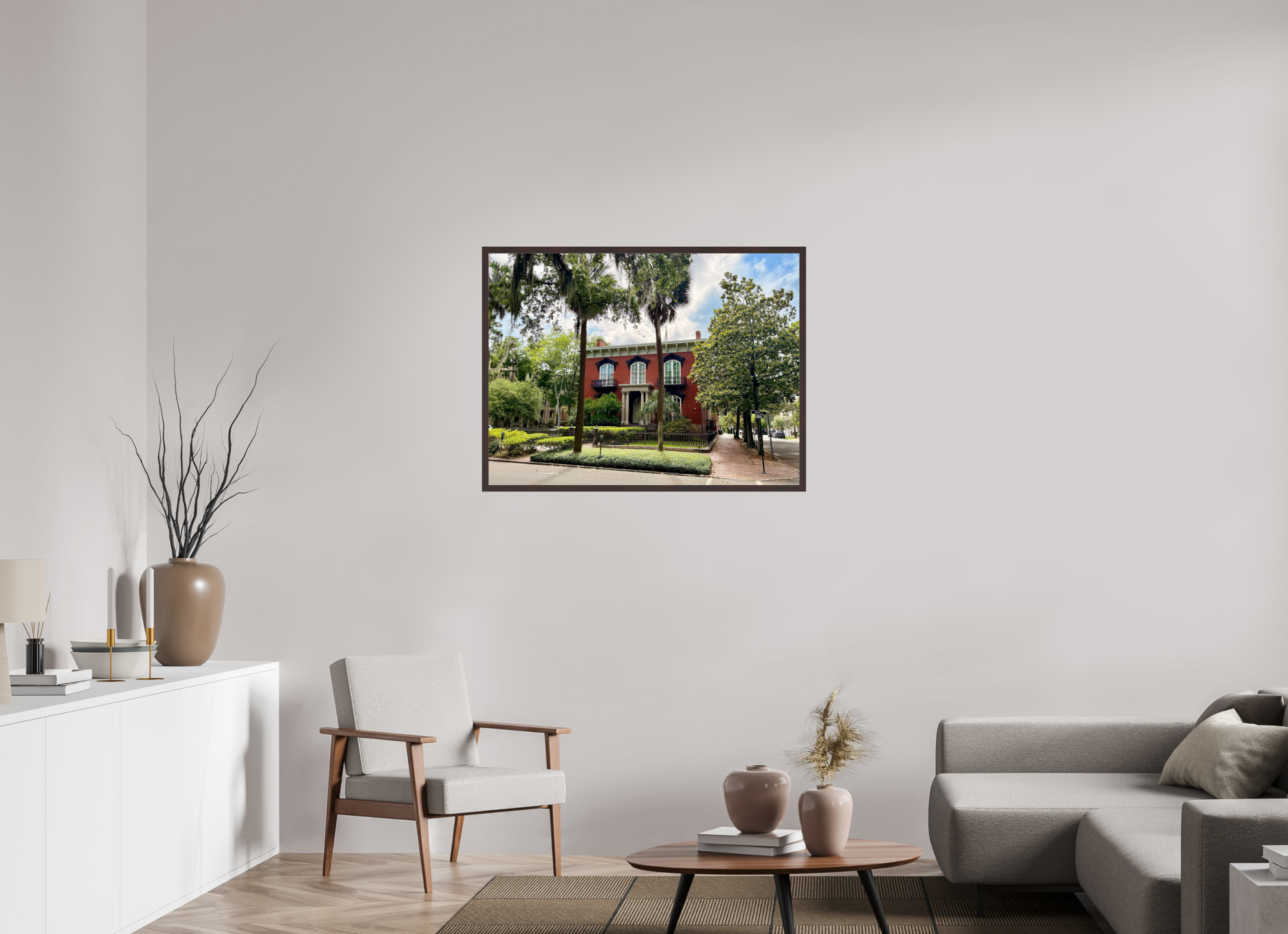 40 x 30″, ArtBox On Aluminum Dibond Mercer Williams House