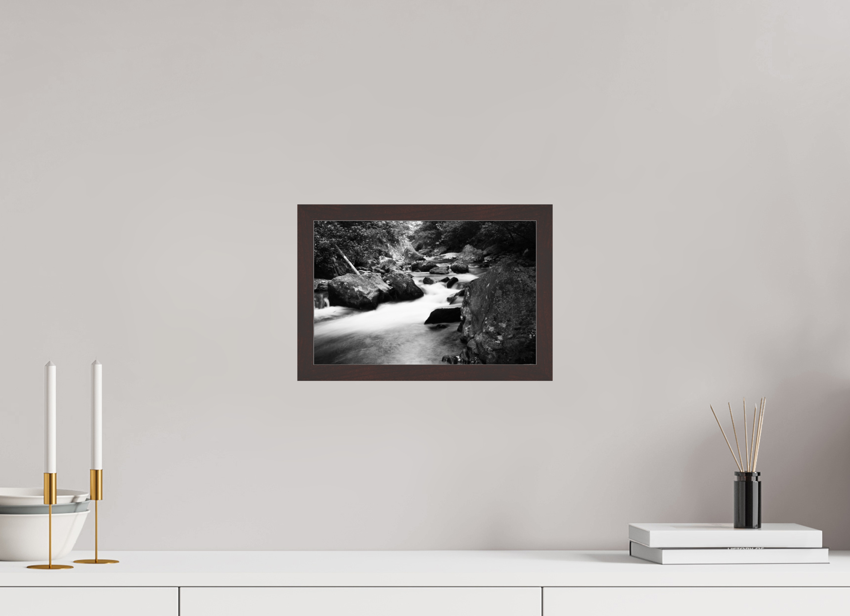 12 x 8″, ArtBox On Aluminum Dibond Tallulah River