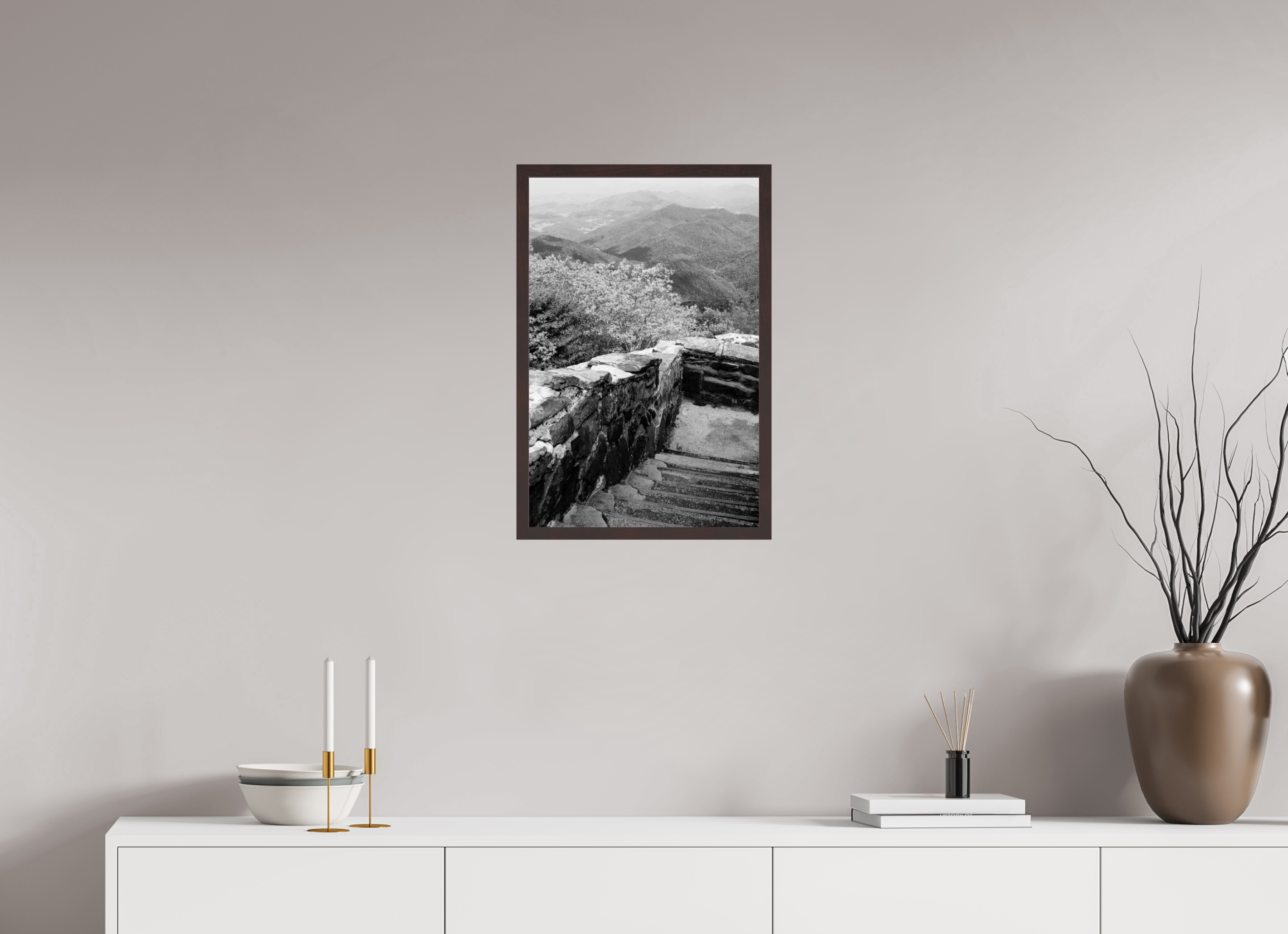 16 x 24″, ArtBox On Aluminum Dibond Stairs at Mountain Lookout