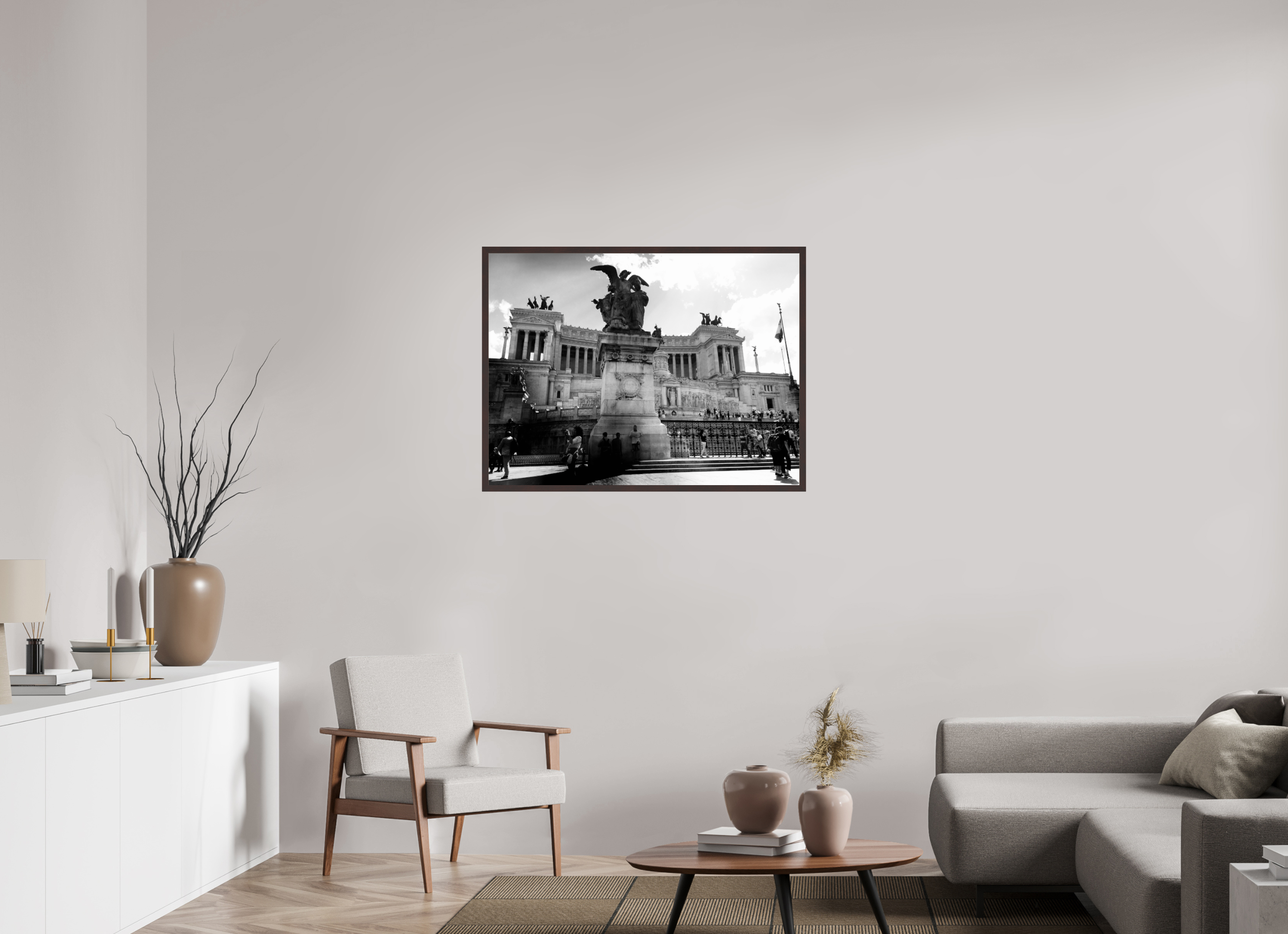 40 x 30″, ArtBox On Aluminum Dibond Altere della Patria