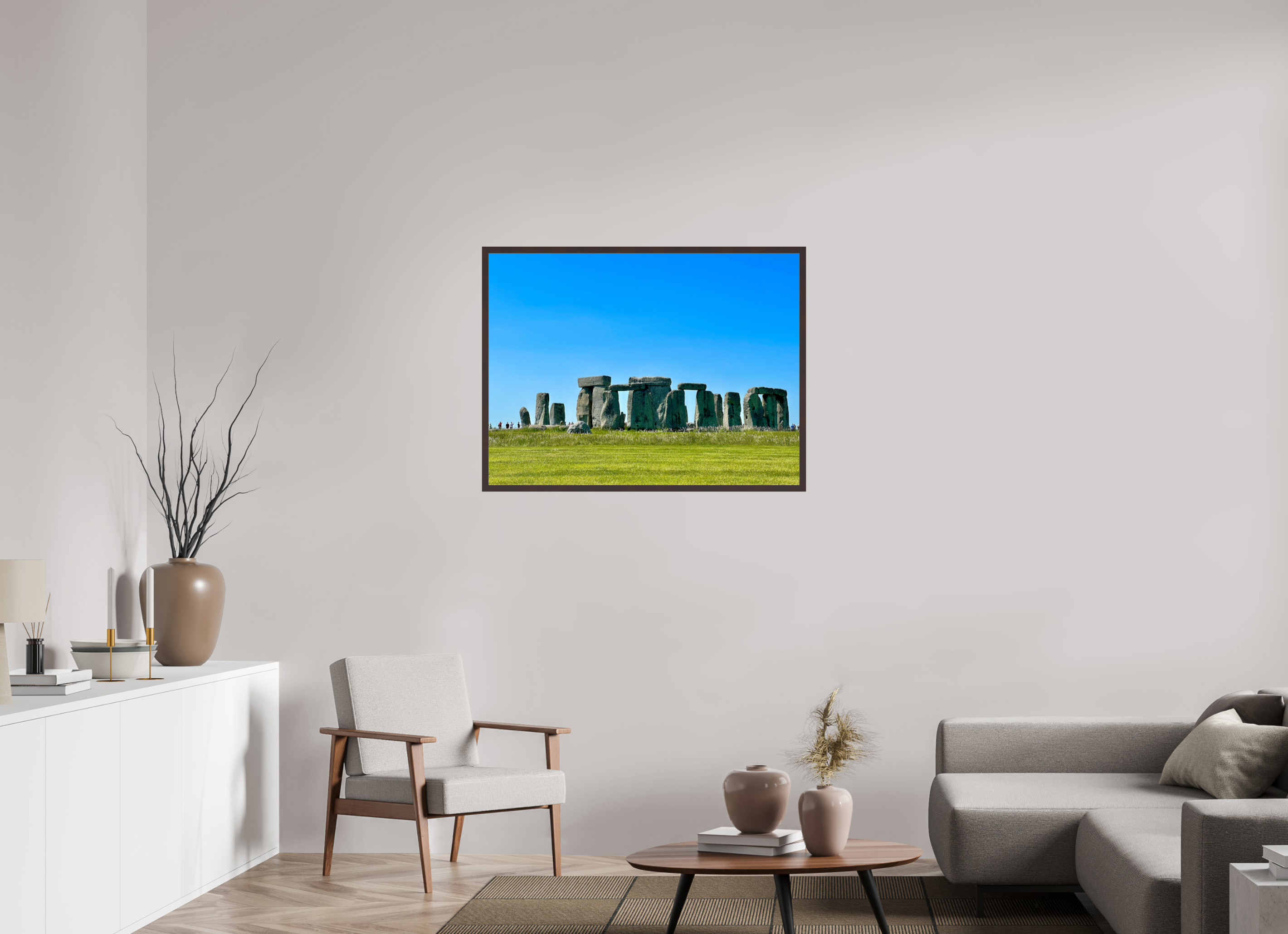 40 x 30″, ArtBox On Aluminum Dibond Stonehenge (Color, Variation 3)