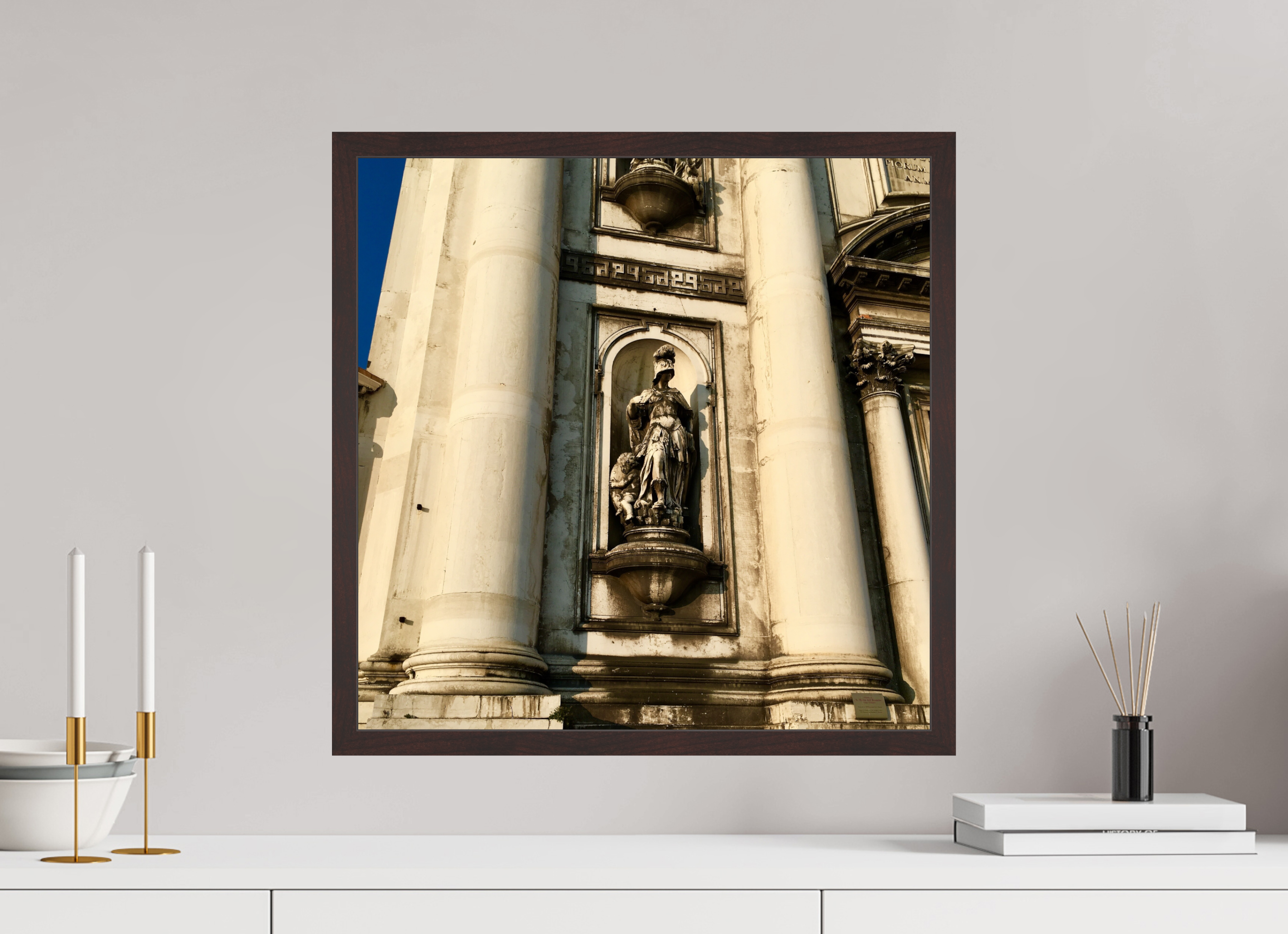 20 x 20″, ArtBox On Aluminum Dibond Santa Maria della Visitazione