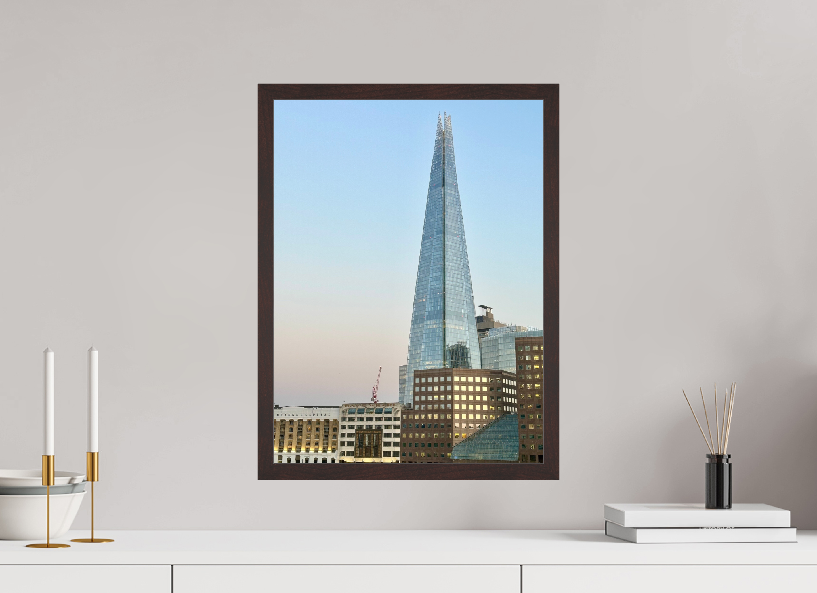 15 x 20″, ArtBox On Aluminum Dibond The Shard