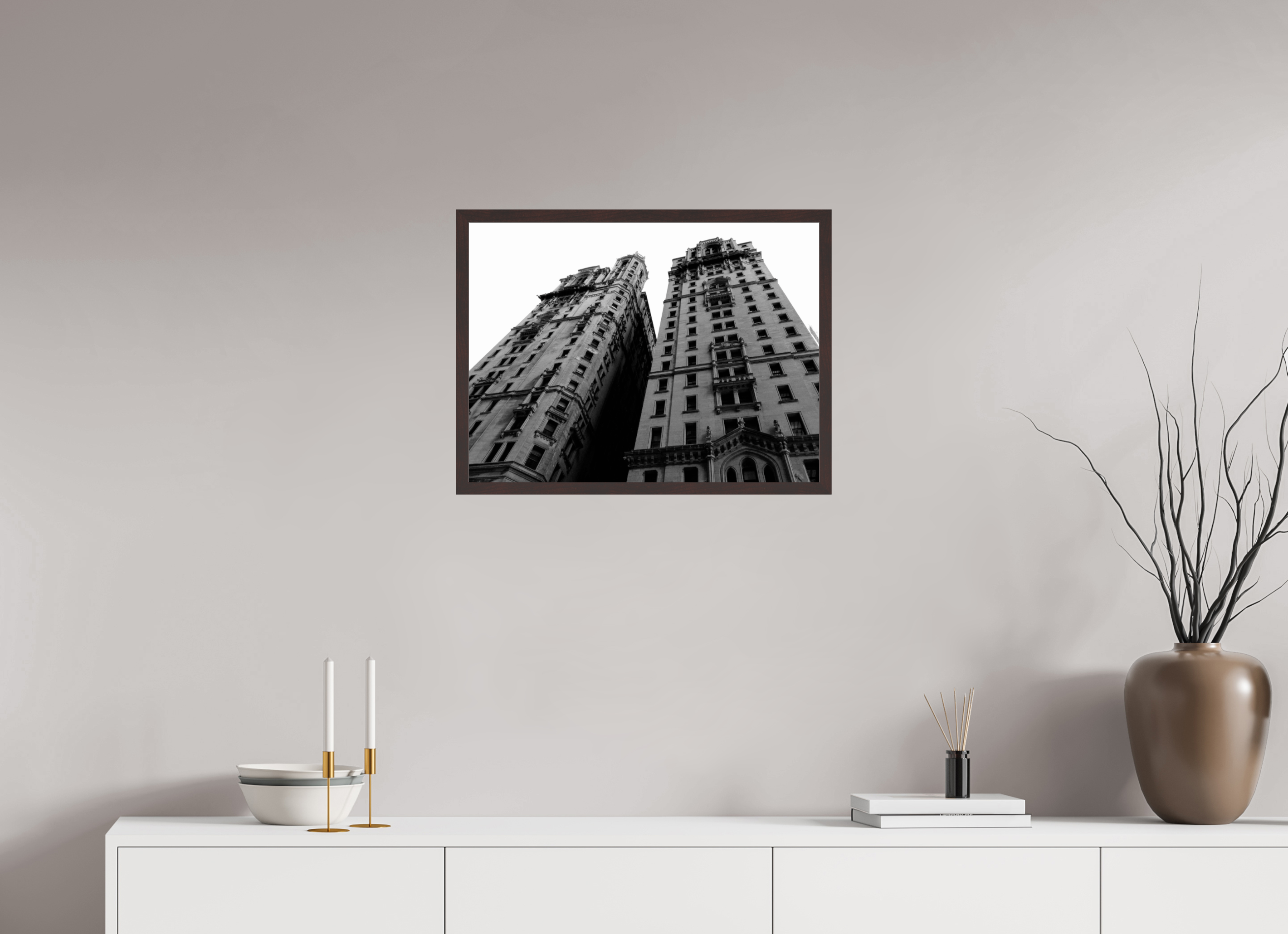 24 x 18″, ArtBox On Aluminum Dibond Thames' Twins