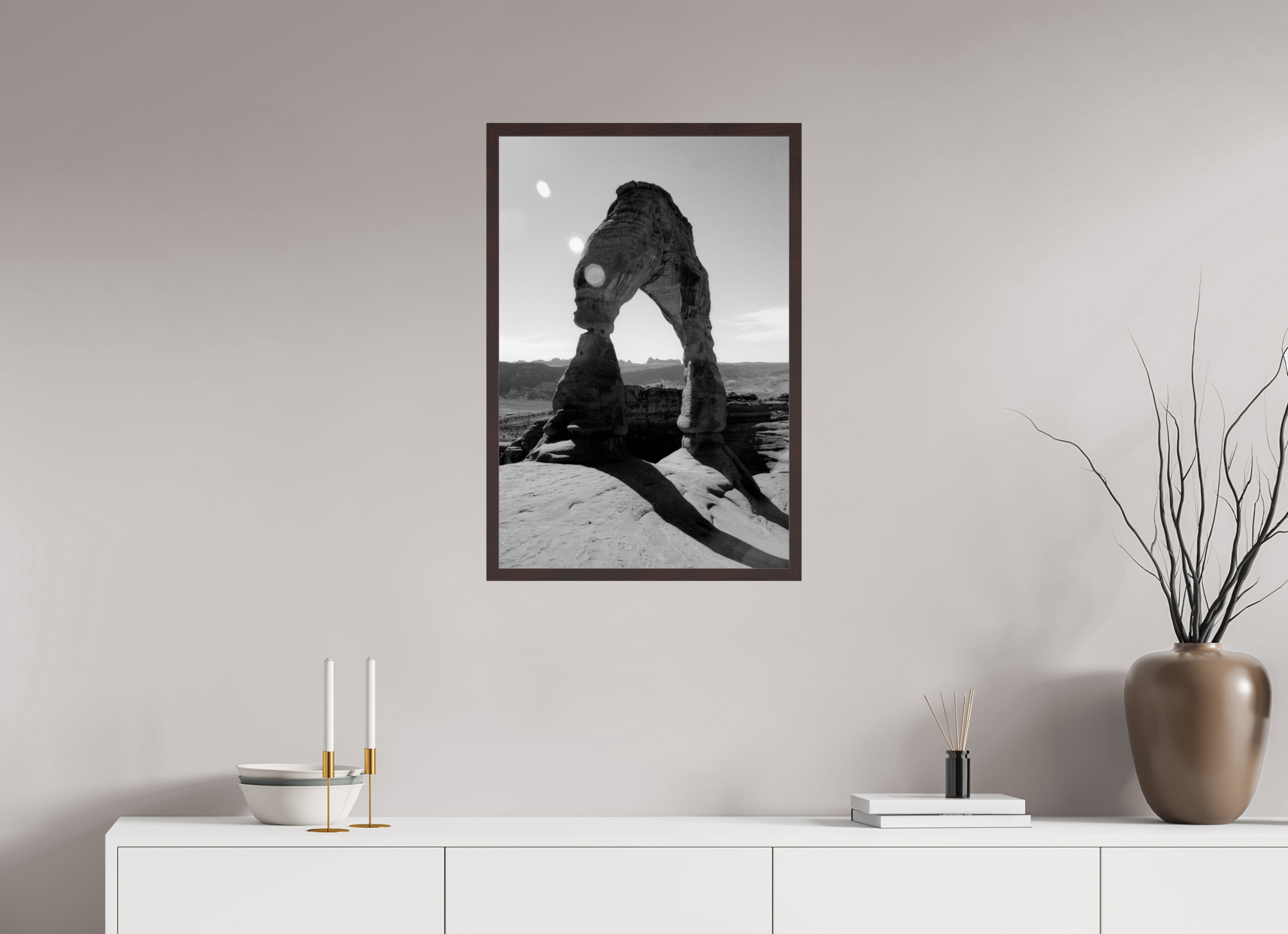 20 x 29.5″, ArtBox On Aluminum Dibond Delicate Arch