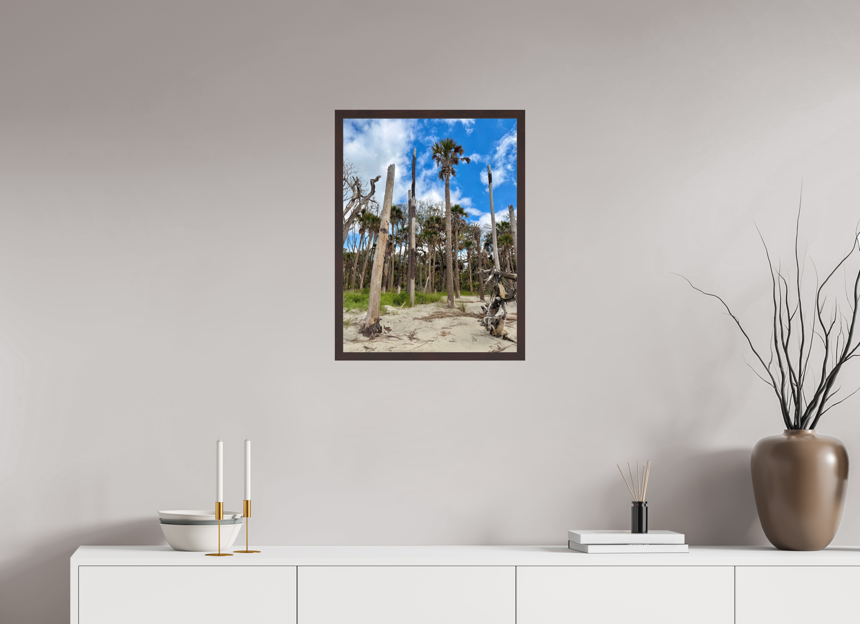 18 x 24″, ArtBox On Aluminum Dibond Trees at Capers Island