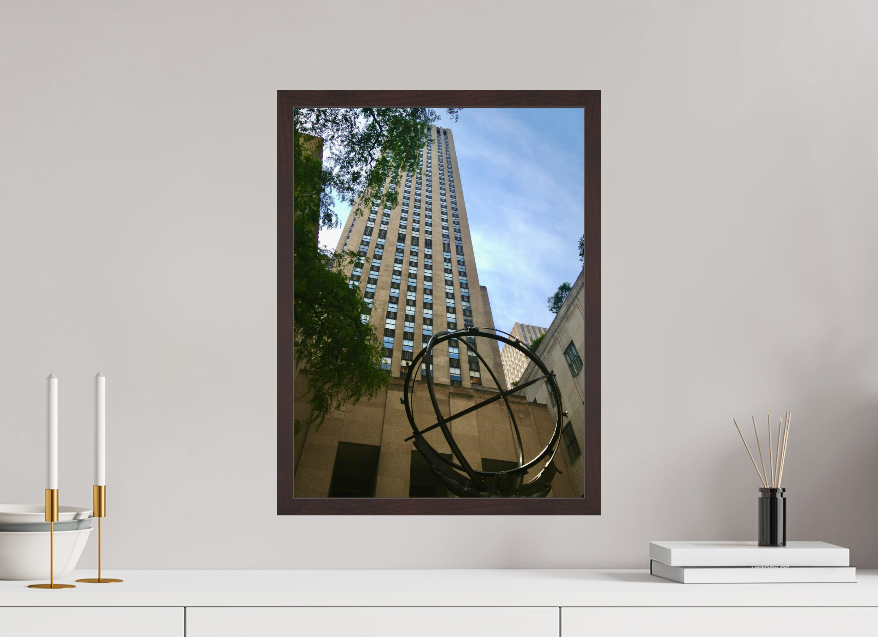 15 x 20″, ArtBox On Aluminum Dibond Atlas Carrying the Weight of the World