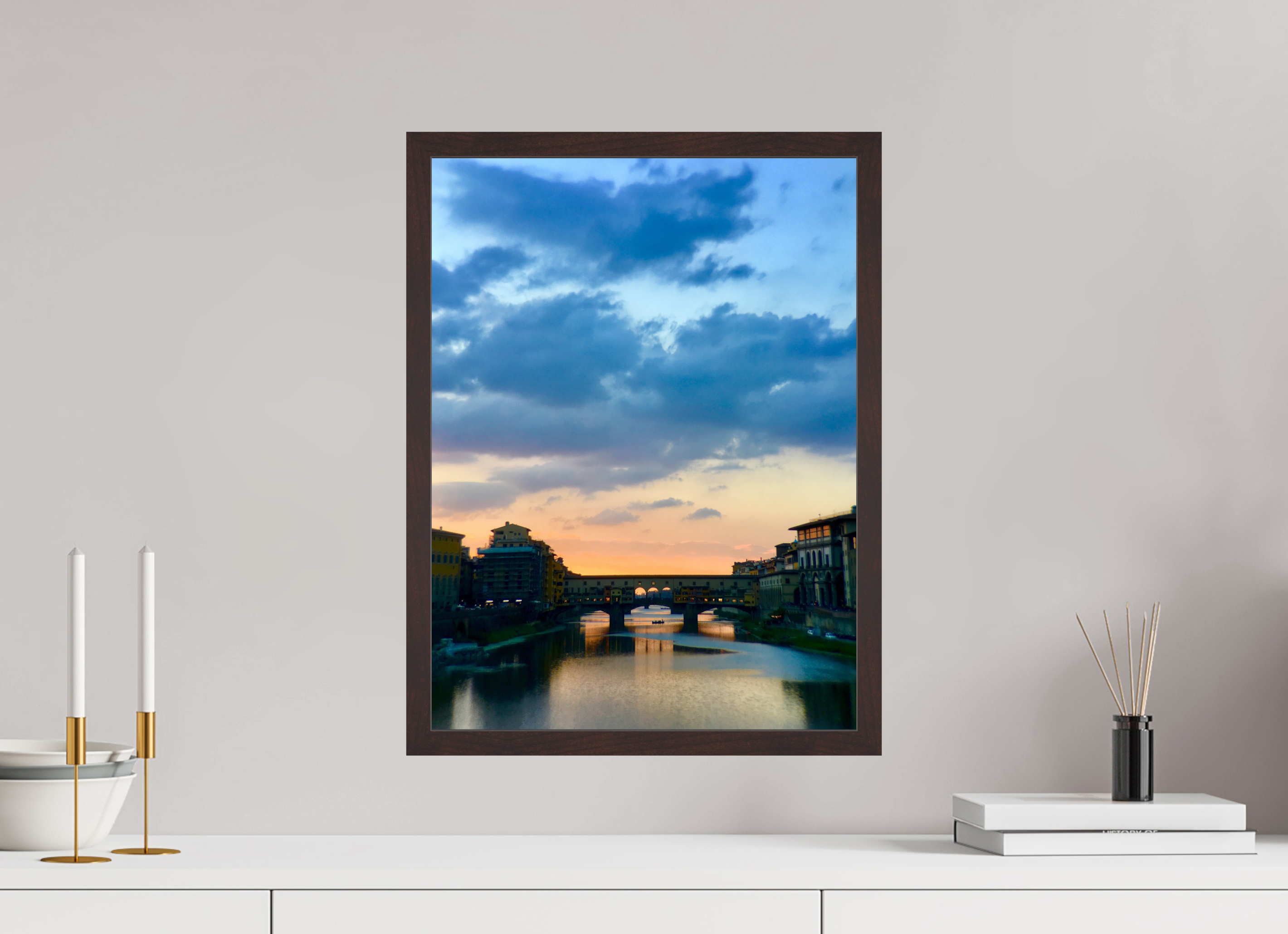 15 x 20″, ArtBox On Aluminum Dibond Ponte Vecchio