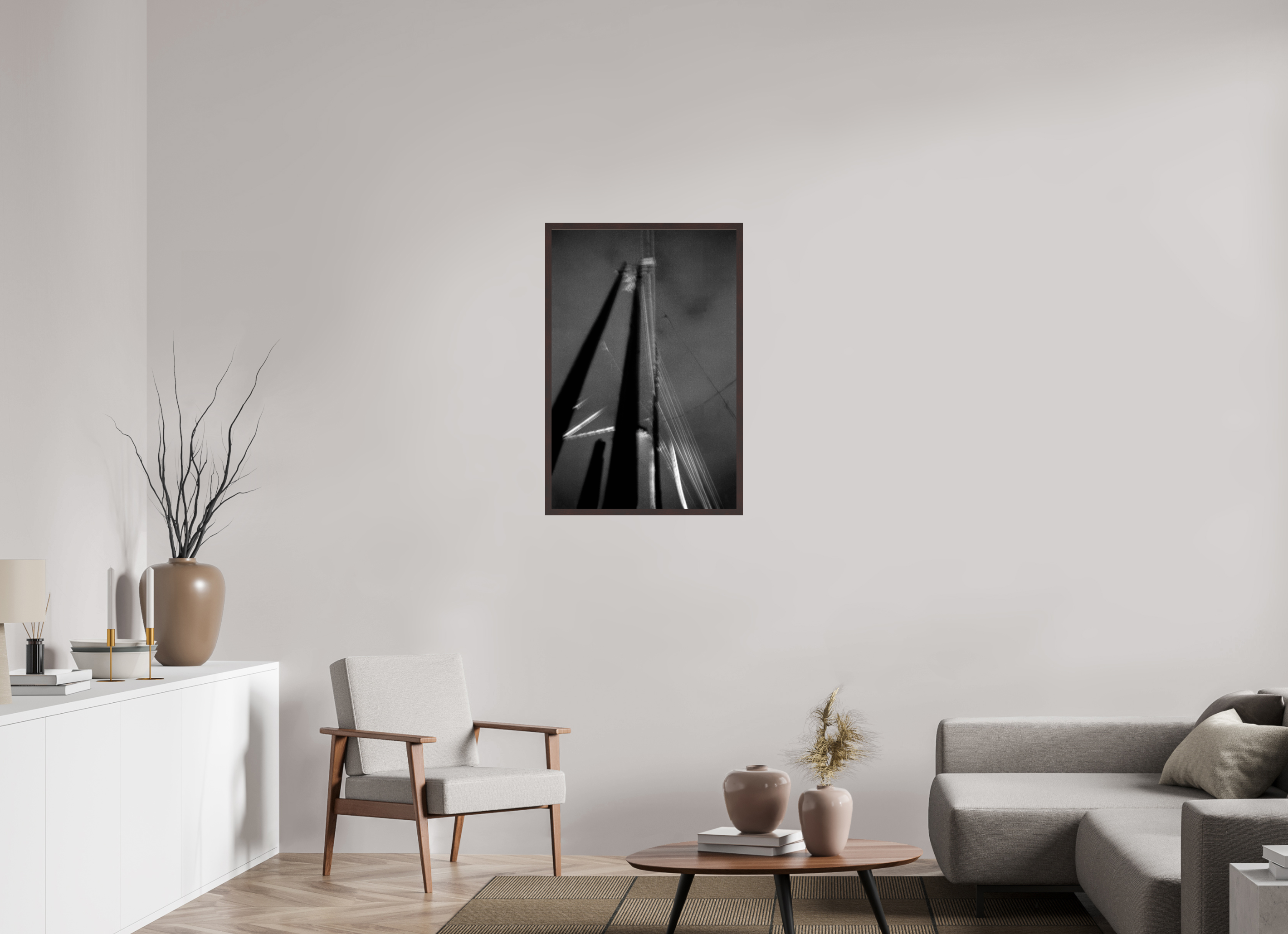 24 x 36″, ArtBox On Aluminum Dibond Live Wires