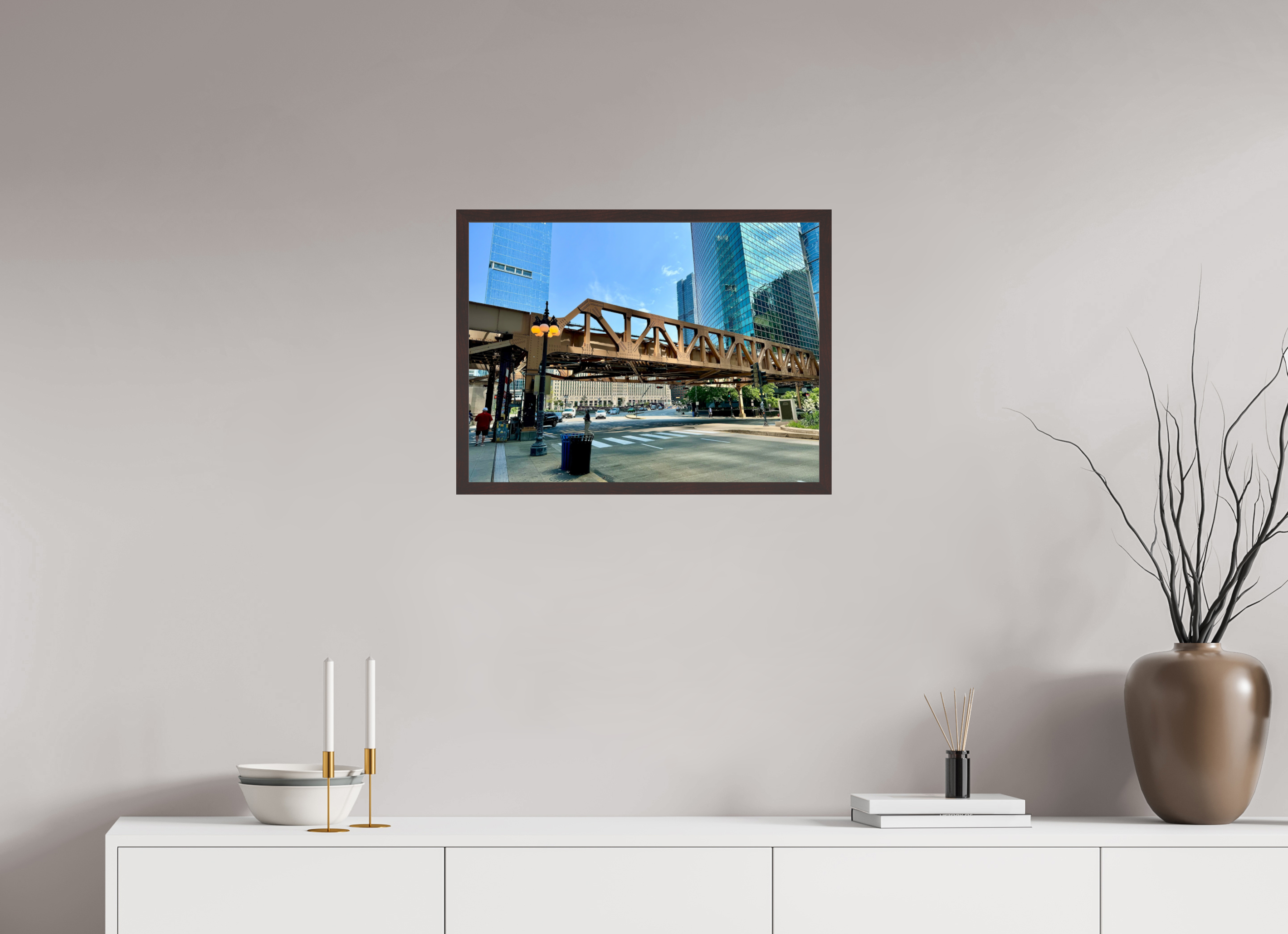 24 x 18″, ArtBox On Aluminum Dibond El Bridge