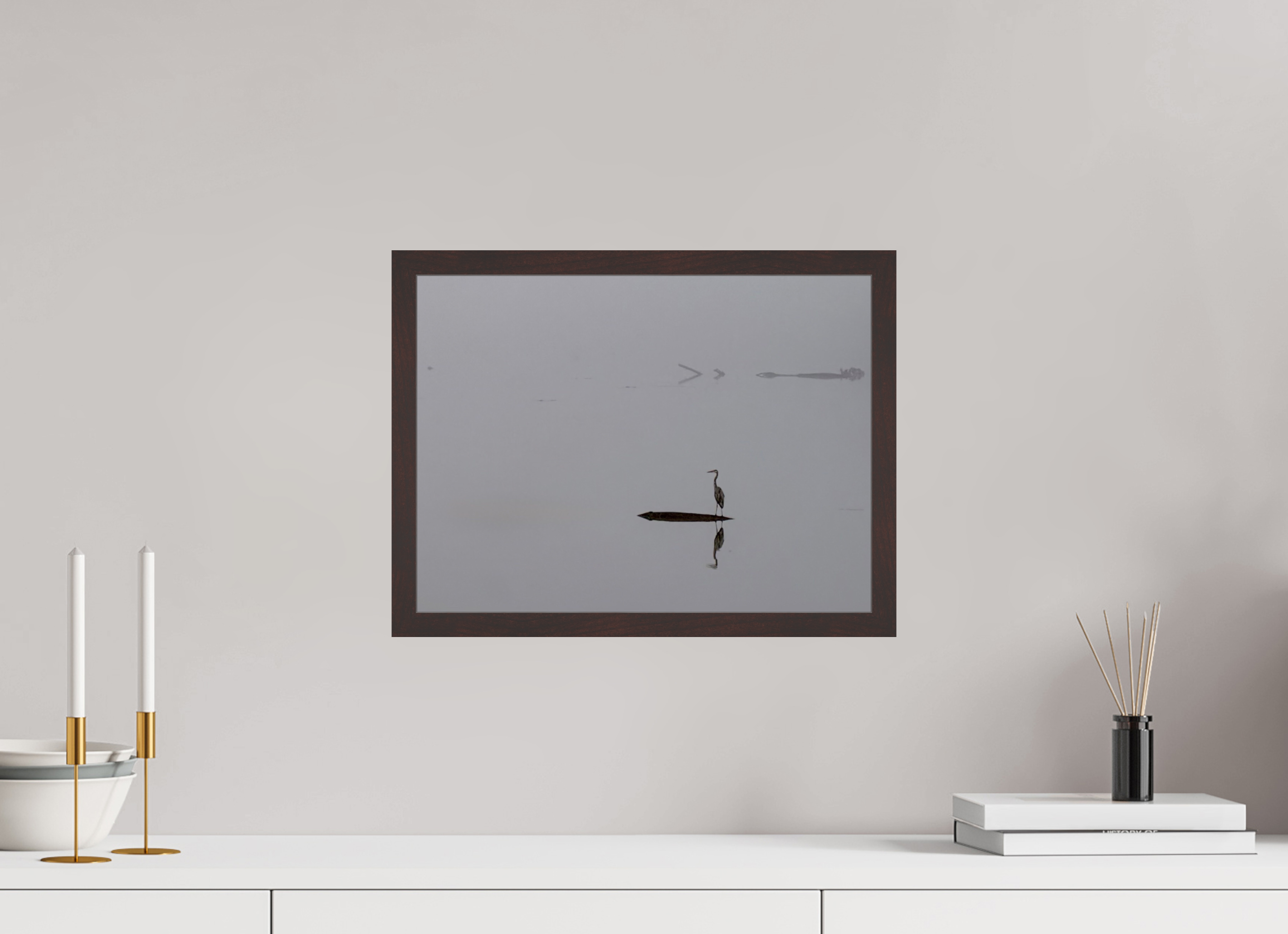 16 x 12″, ArtBox On Aluminum Dibond Crane
