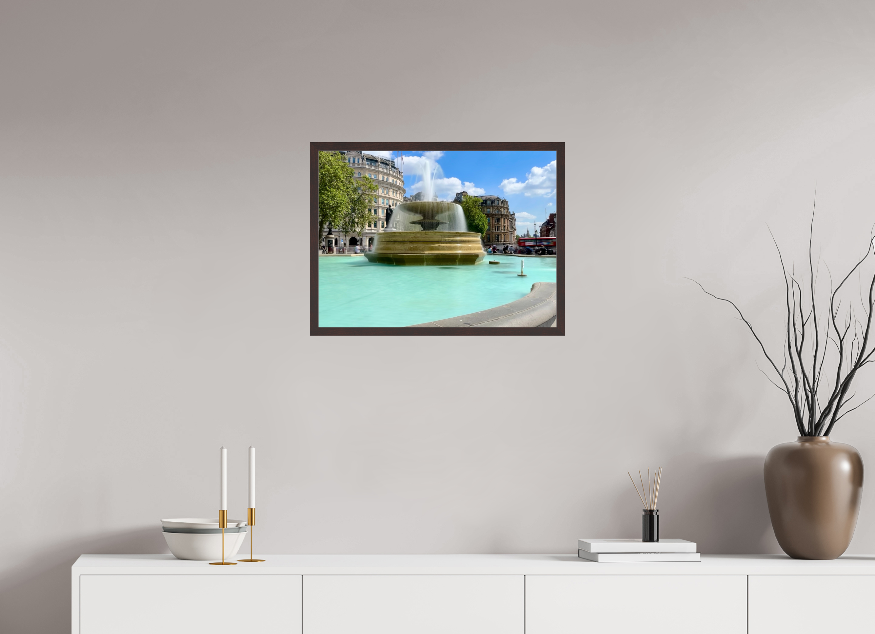24 x 18″, ArtBox On Aluminum Dibond Trafalgar Square