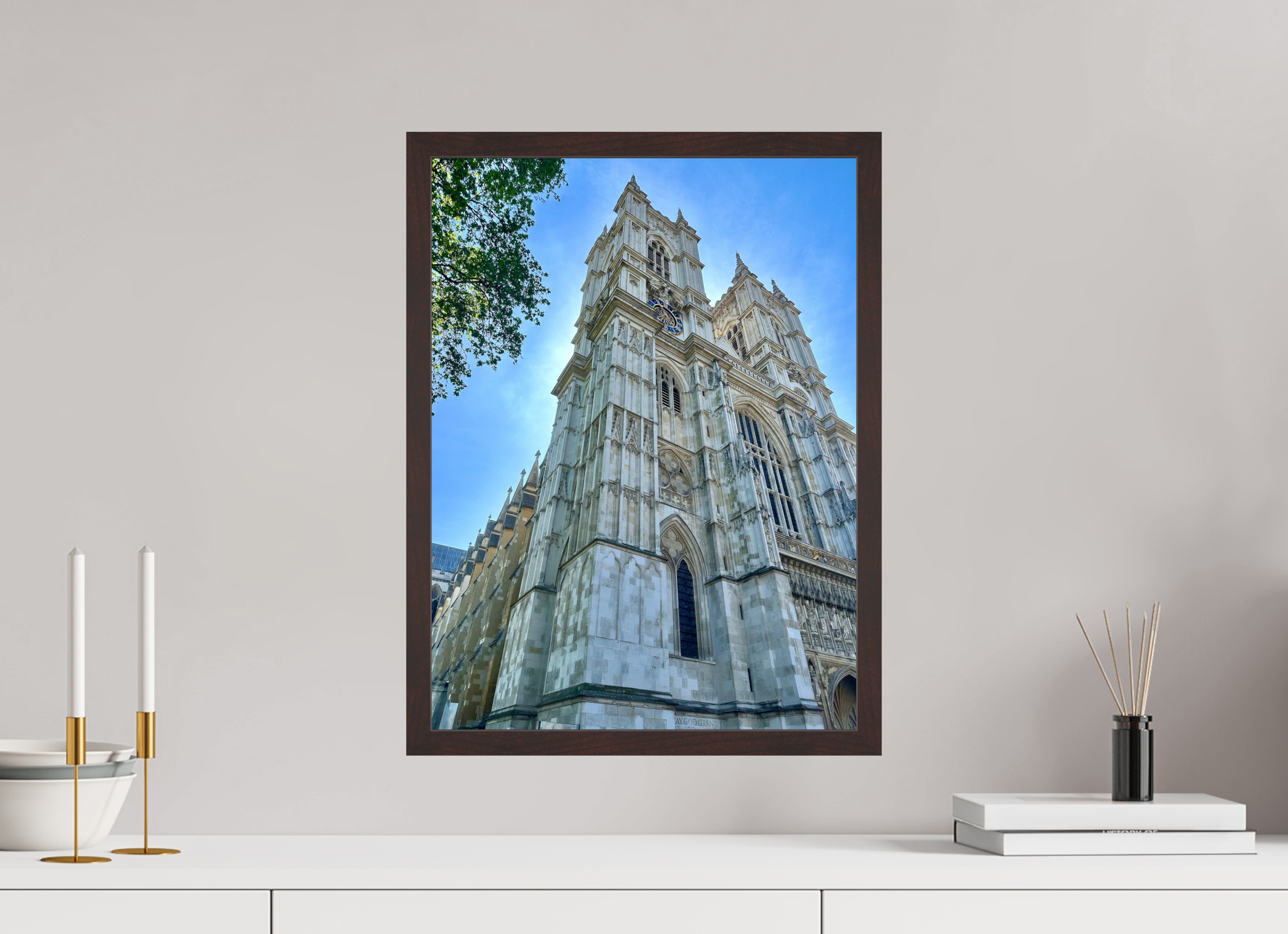 15 x 20″, ArtBox On Aluminum Dibond Westminster Abbey