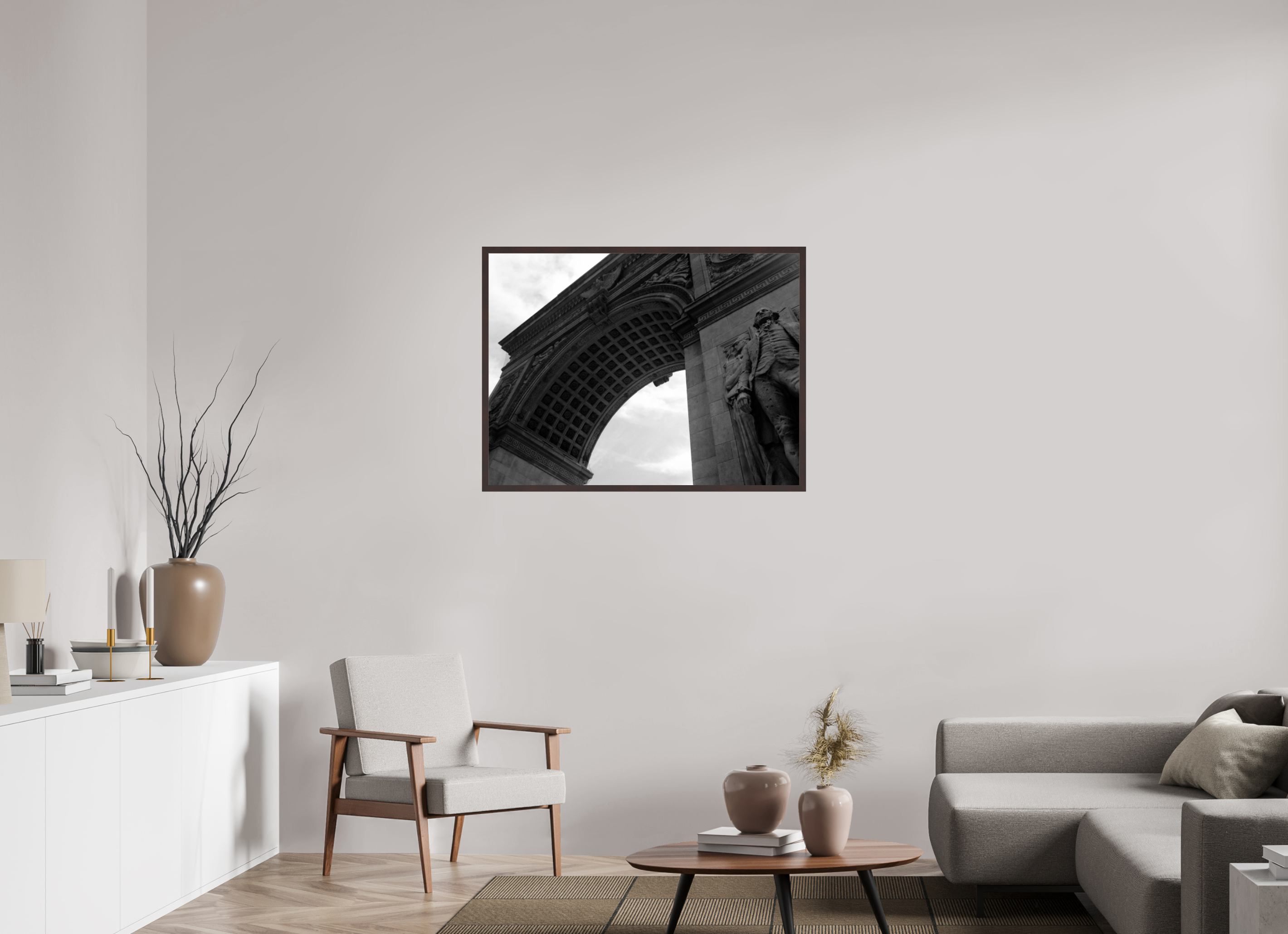 40 x 30″, ArtBox On Aluminum Dibond Washington Park Arch, View 3