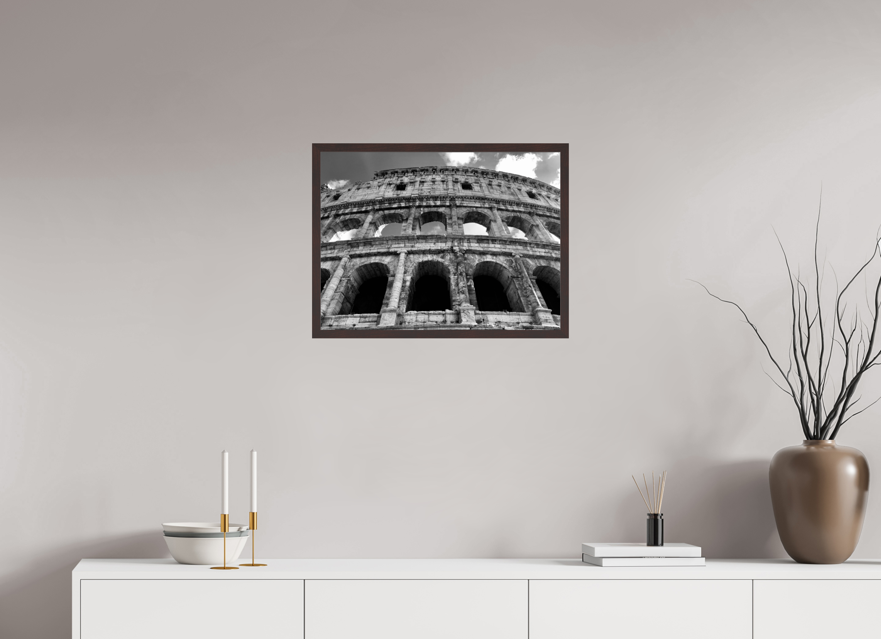 24 x 18″, ArtBox On Aluminum Dibond Colosseum