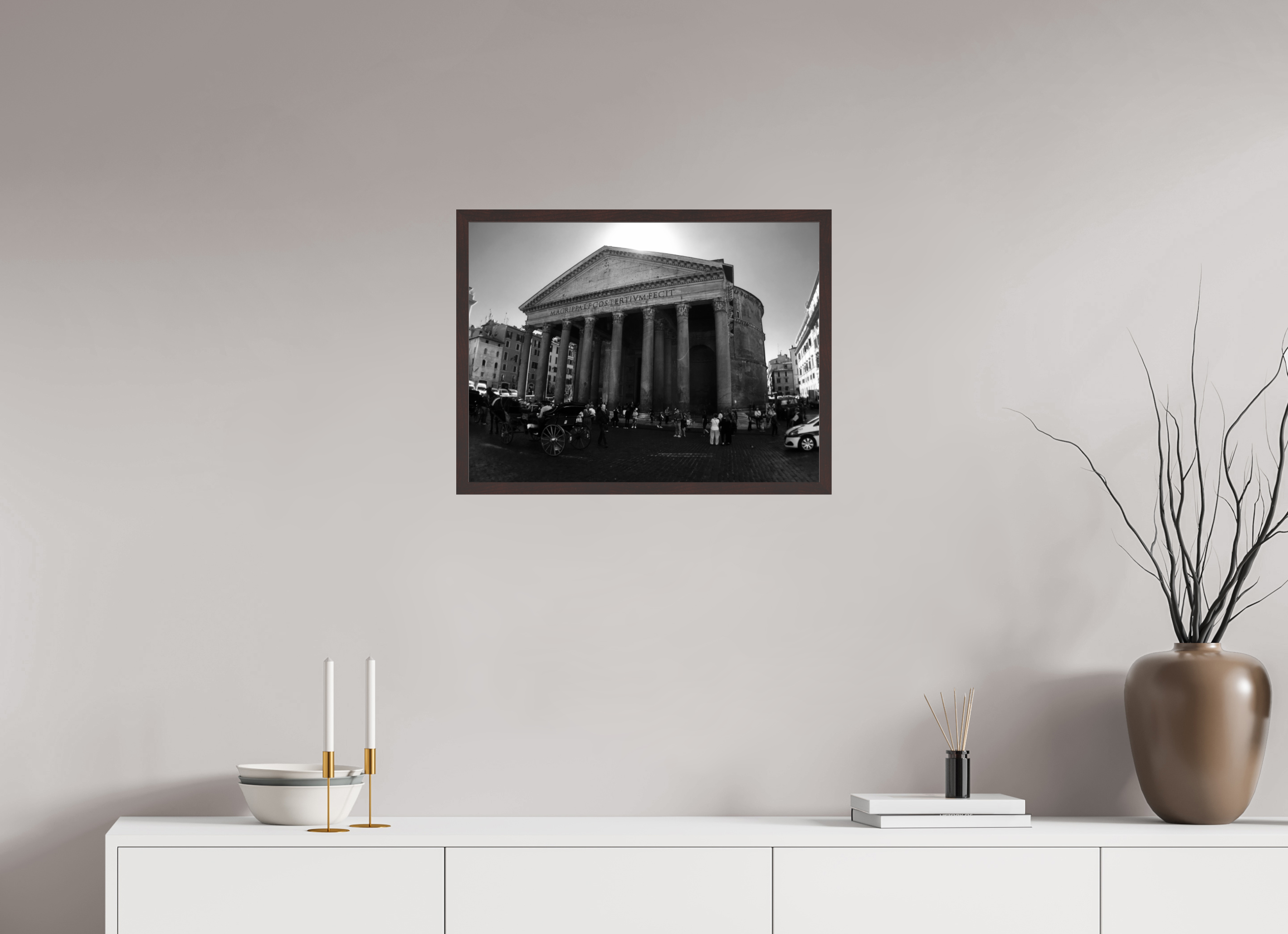 24 x 18″, ArtBox On Aluminum Dibond Pantheon