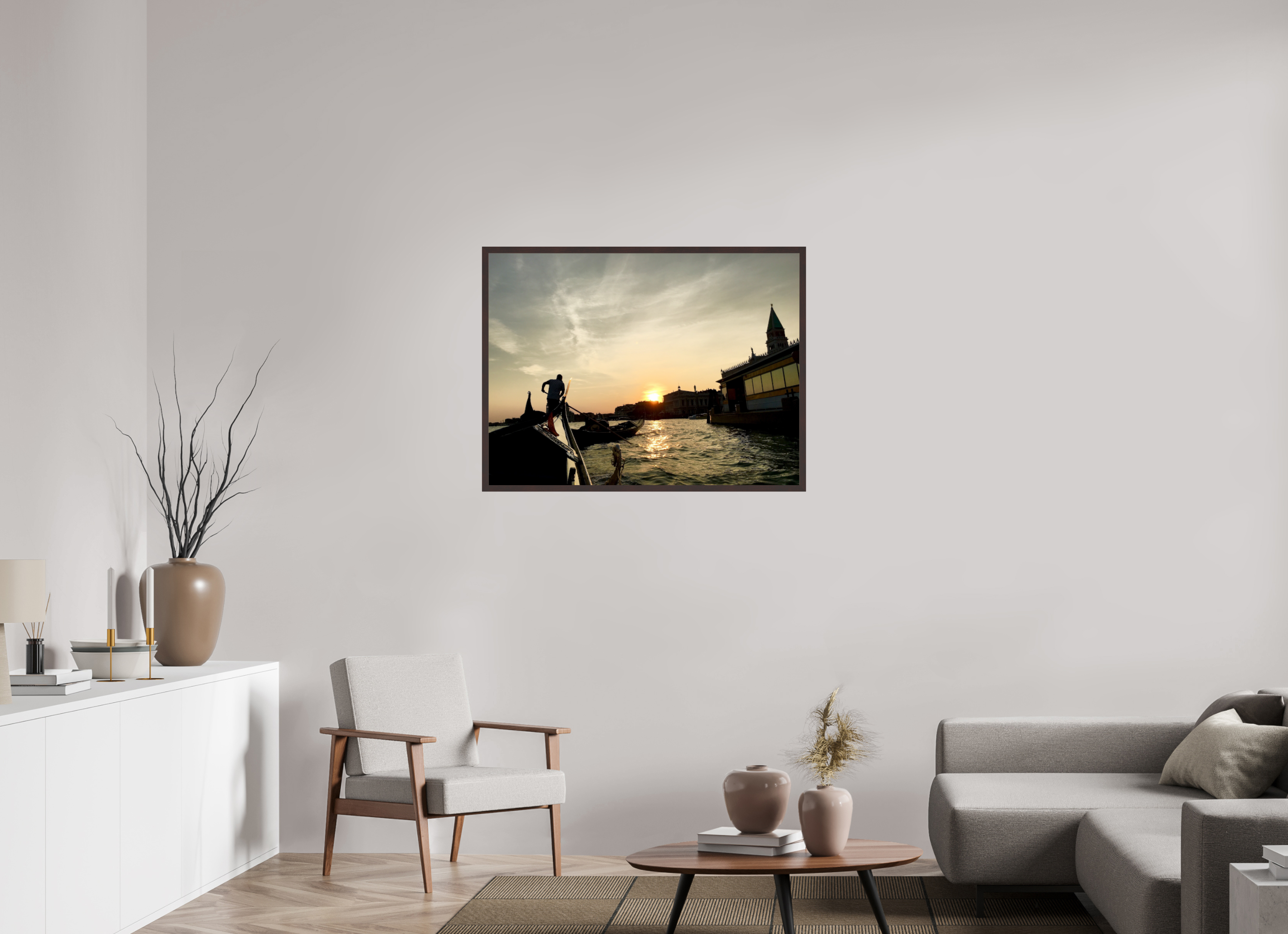 40 x 30″, ArtBox On Aluminum Dibond Gondolier