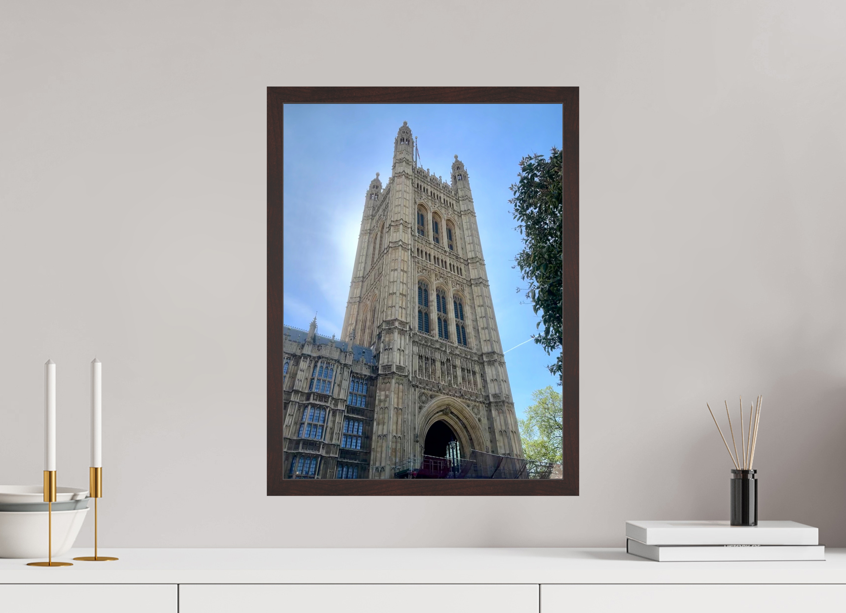 15 x 20″, ArtBox On Aluminum Dibond The Victoria Tower (Houses of Parliament)