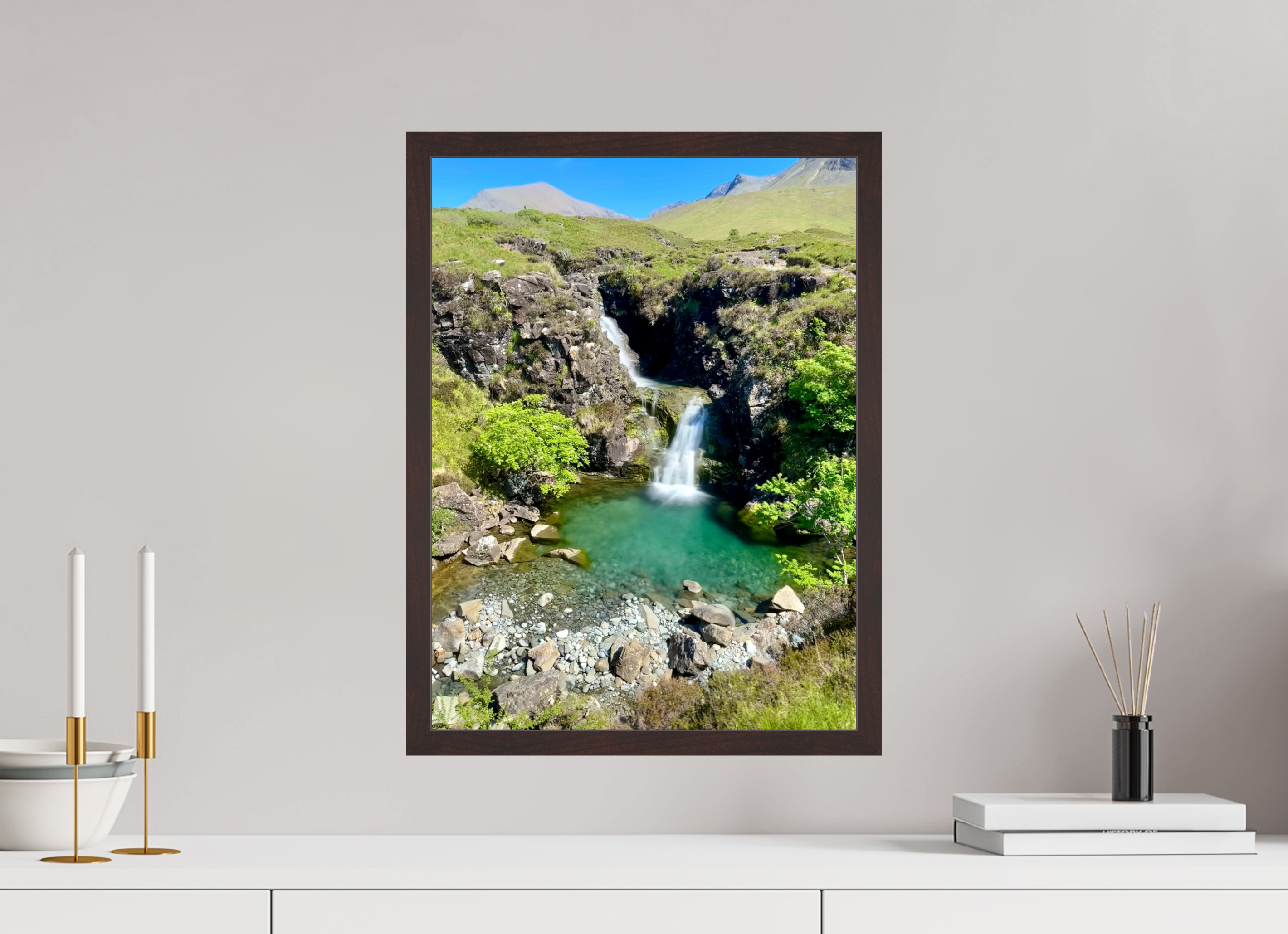 15 x 20″, ArtBox On Aluminum Dibond Færie Pooles