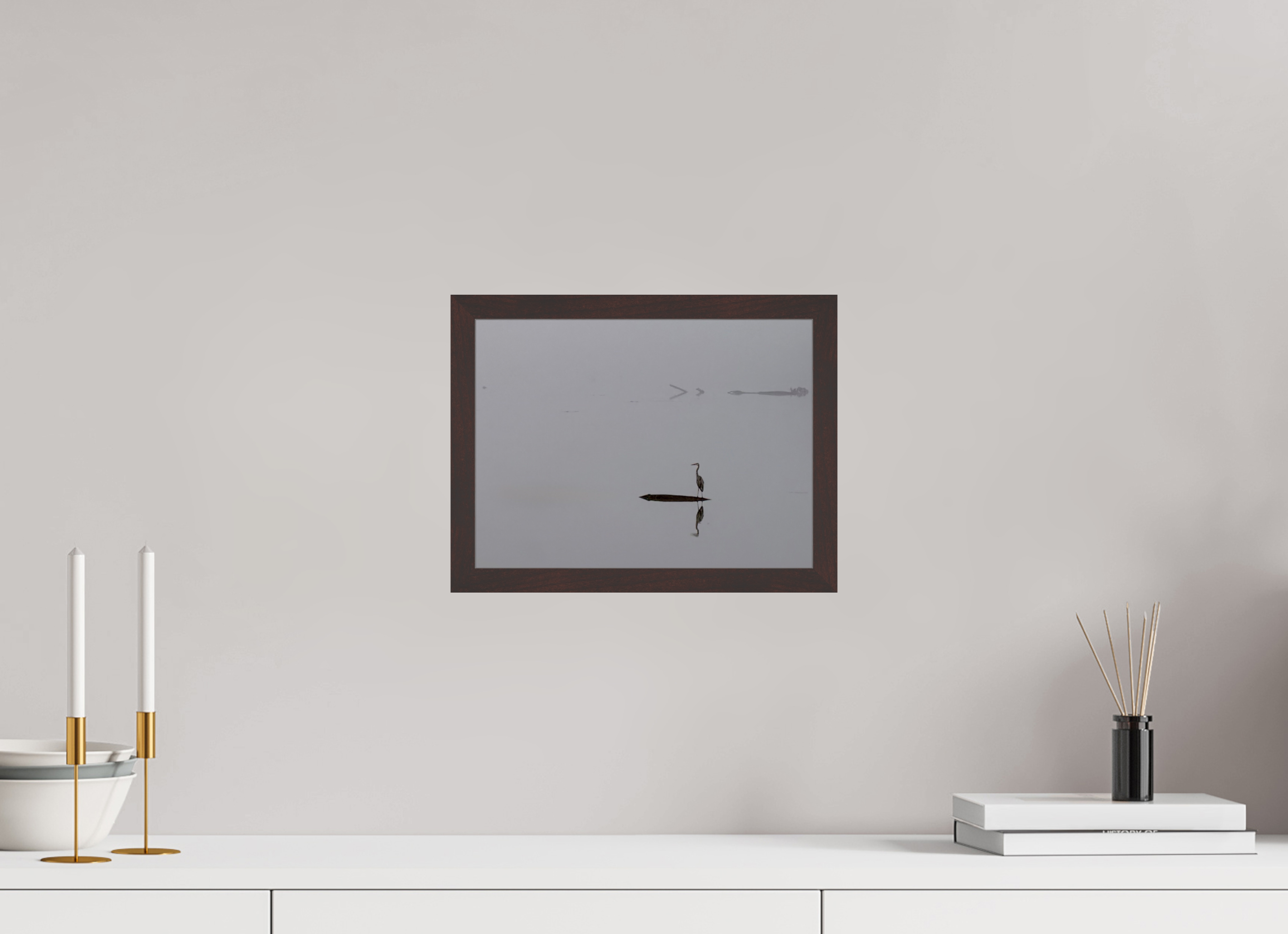 12 x 9″, ArtBox On Aluminum Dibond Crane