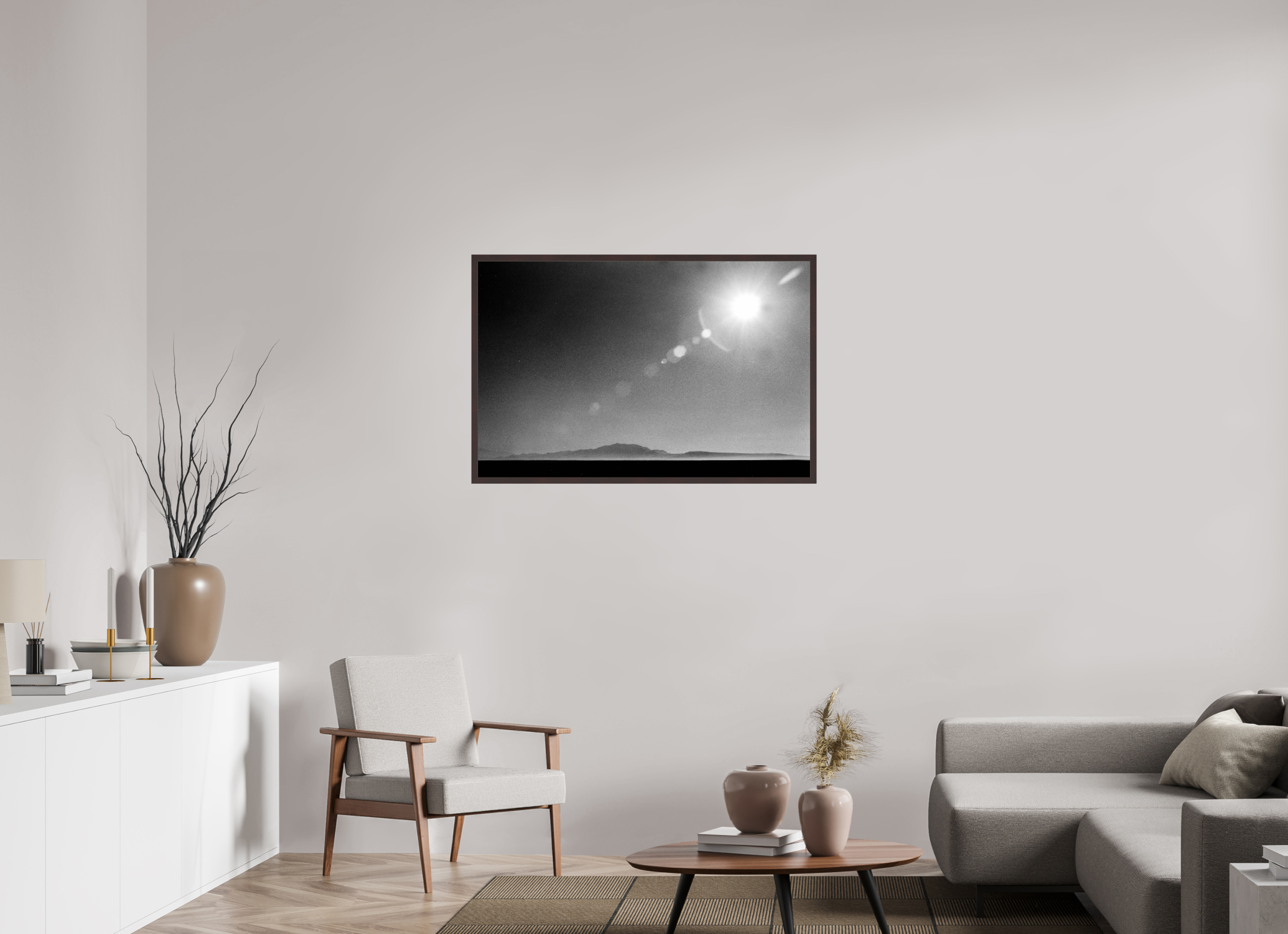 42.7 x 28″, ArtBox On Aluminum Dibond Across Salt Lake