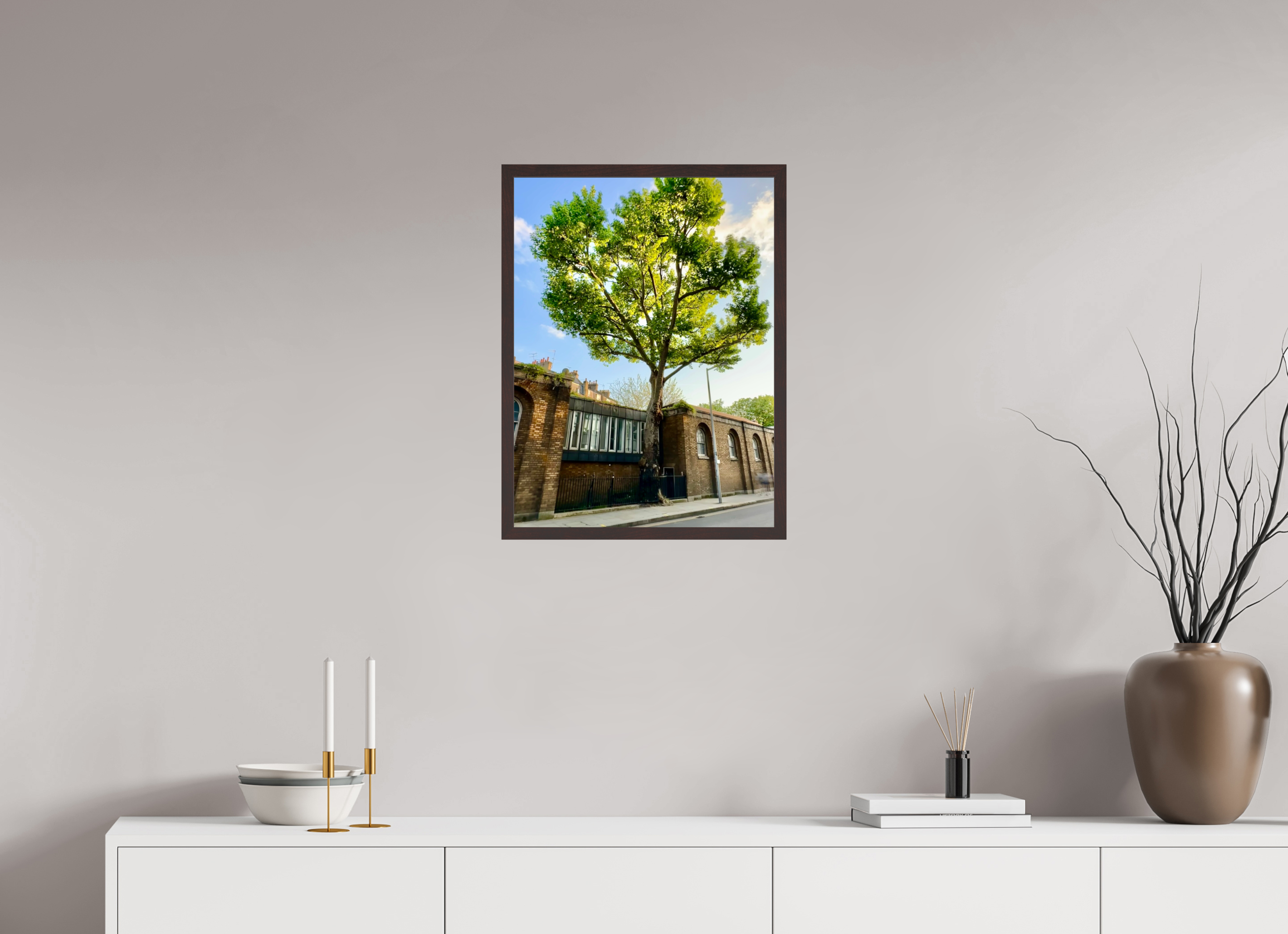 18 x 24″, ArtBox On Aluminum Dibond Respect for a Tree