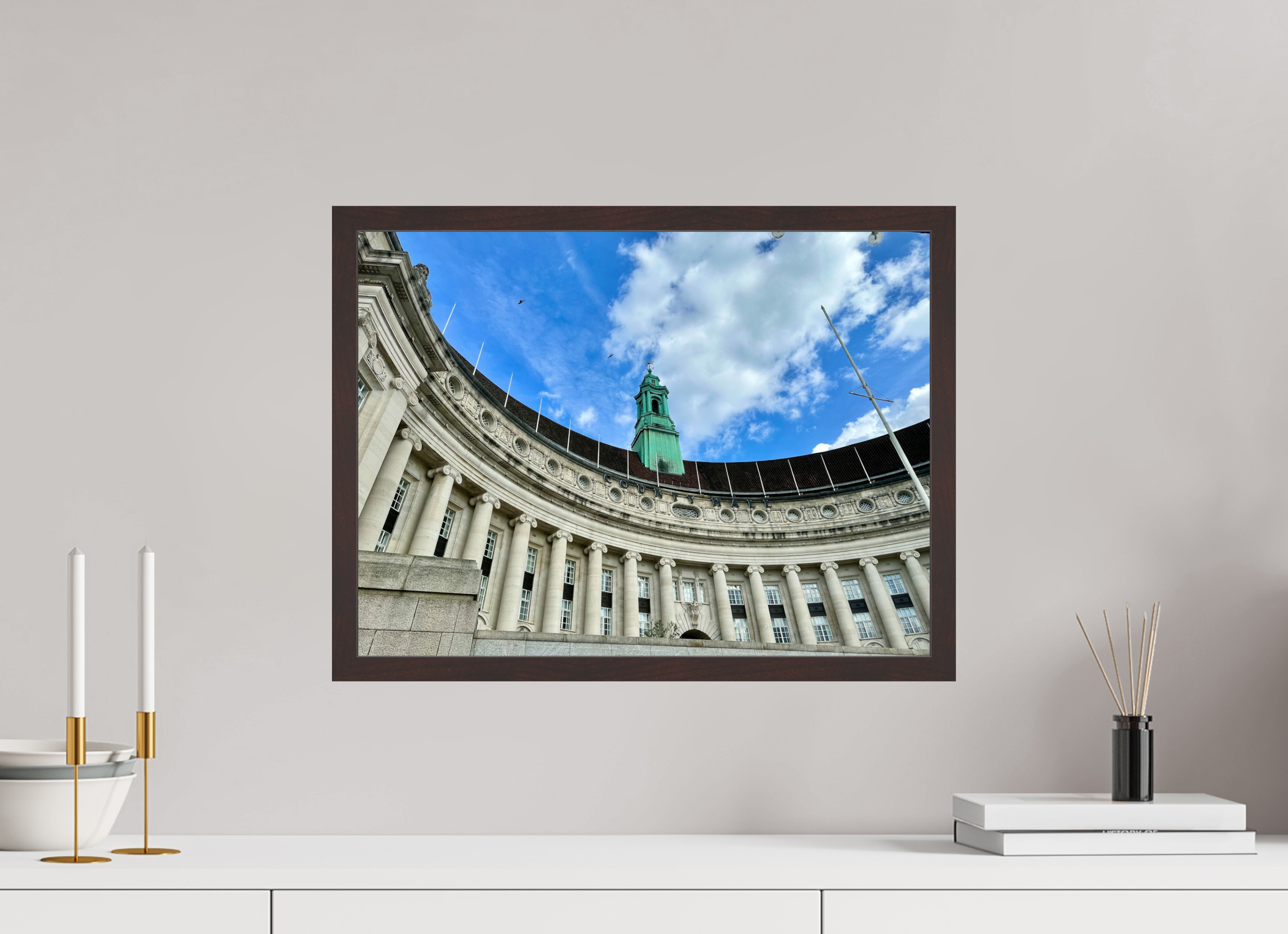 20 x 15″, ArtBox On Aluminum Dibond London Dungeon