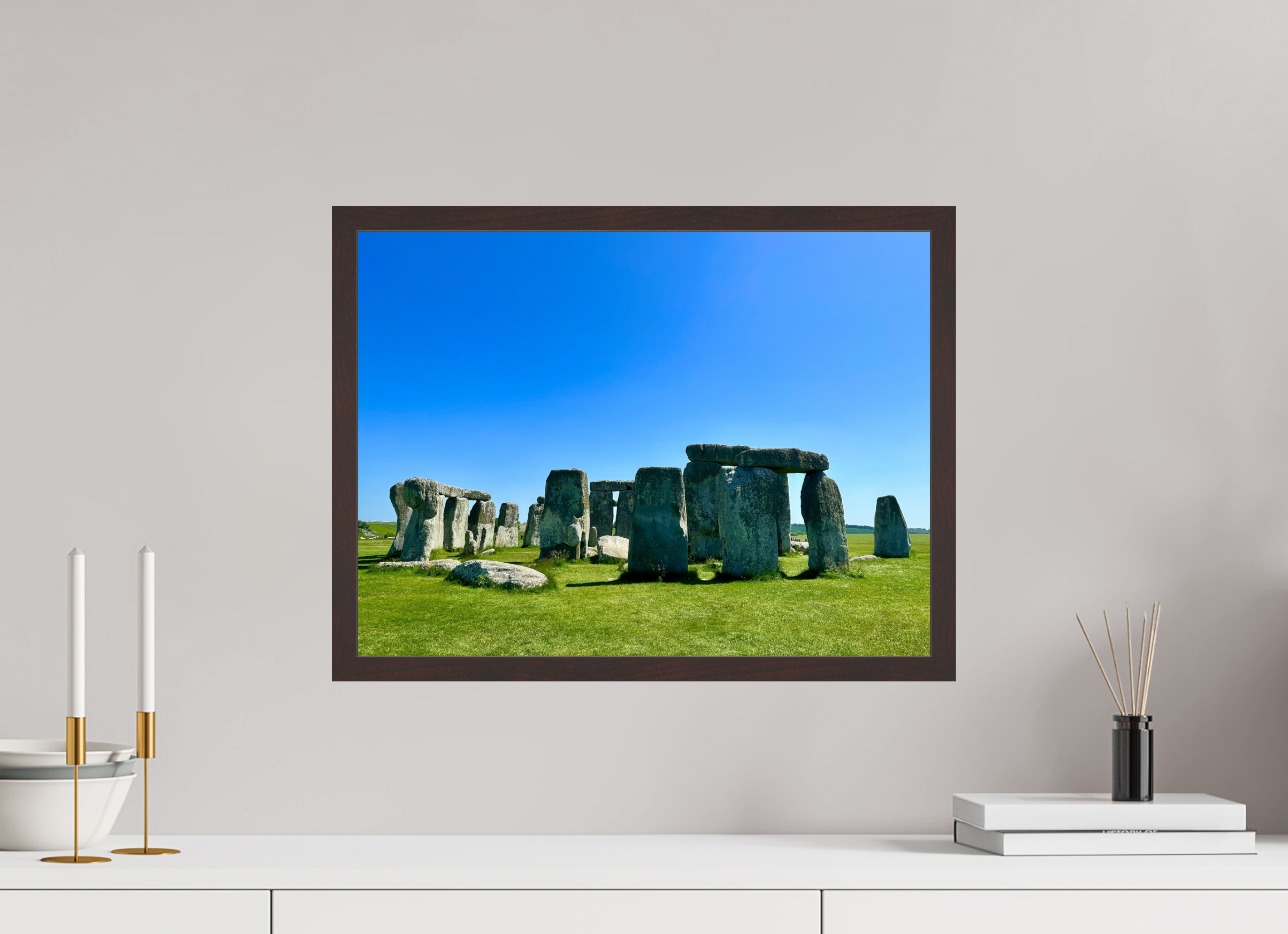 20 x 15″, ArtBox On Aluminum Dibond Stonehenge (Color, Variation 5)