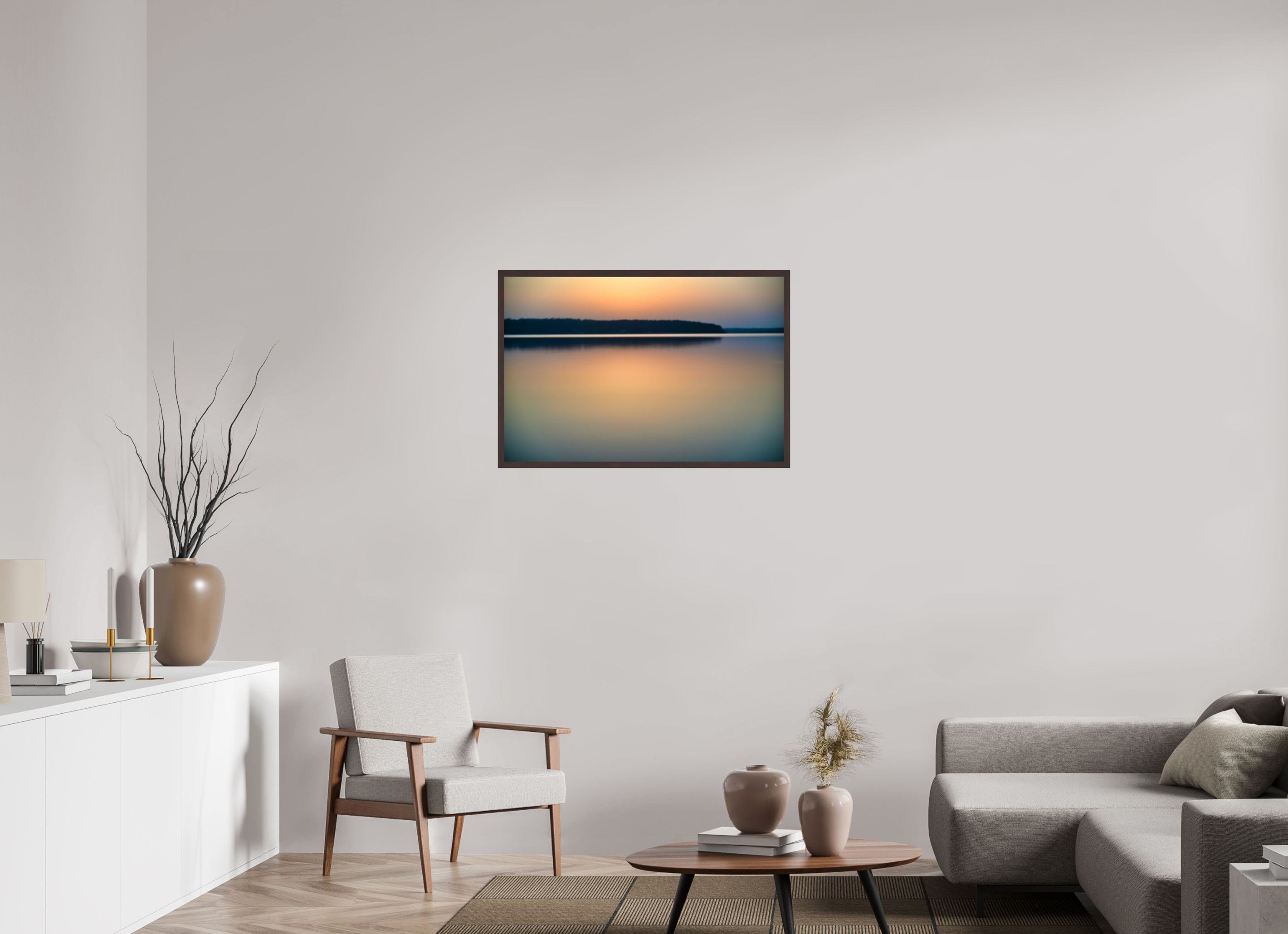 36 x 24″, ArtBox On Aluminum Dibond Sunrise, D'Arbonne Lake