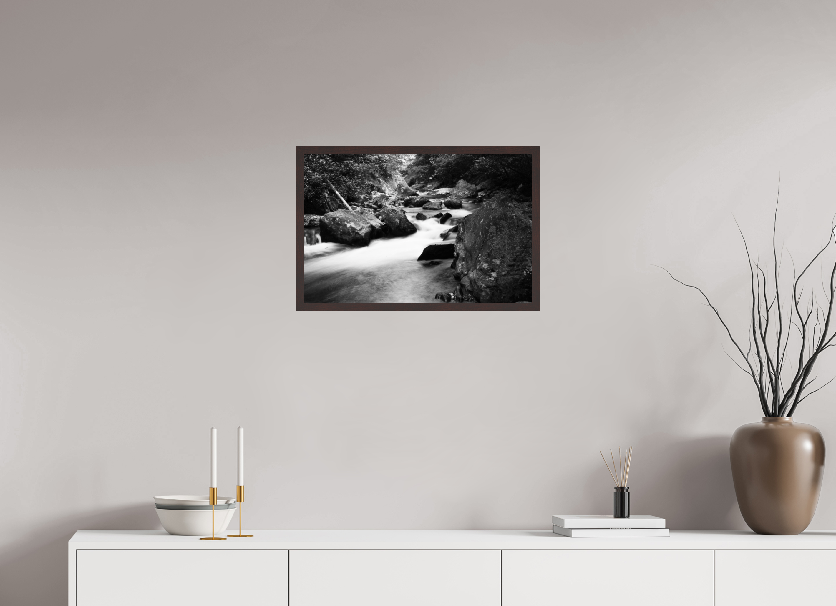 24 x 16″, ArtBox On Aluminum Dibond Tallulah River