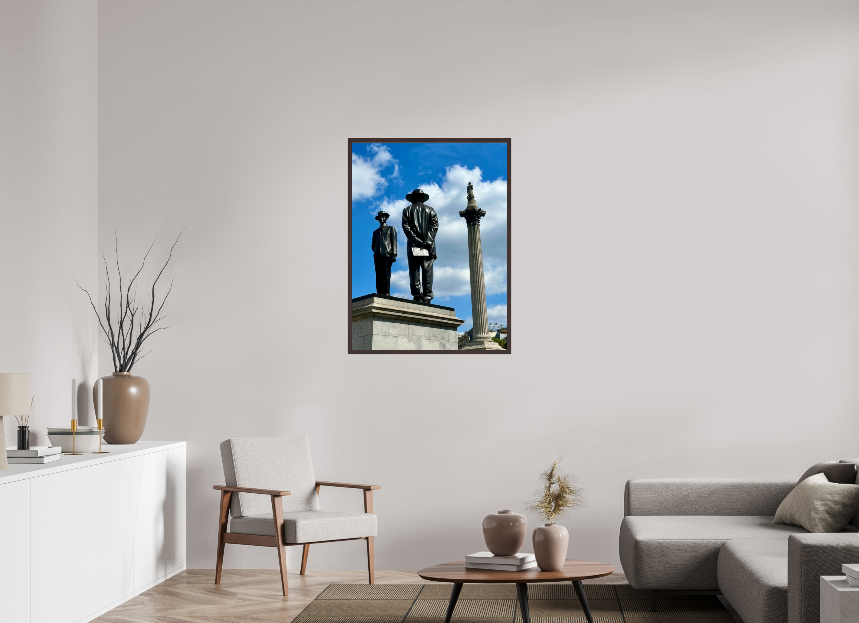30 x 40″, ArtBox On Aluminum Dibond At Trafalgar Square