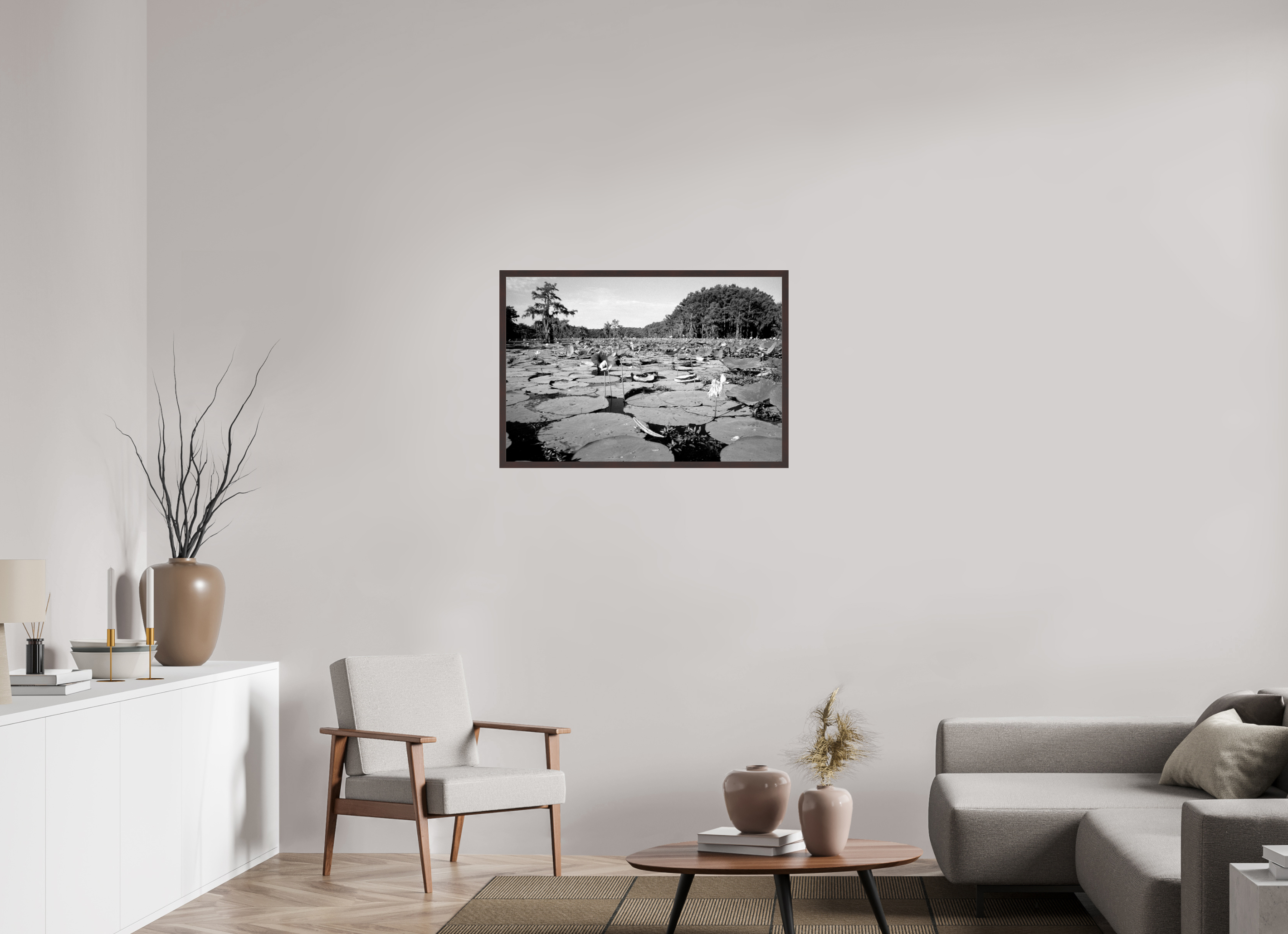 35.6 x 24″, ArtBox On Aluminum Dibond On Caddo Lake