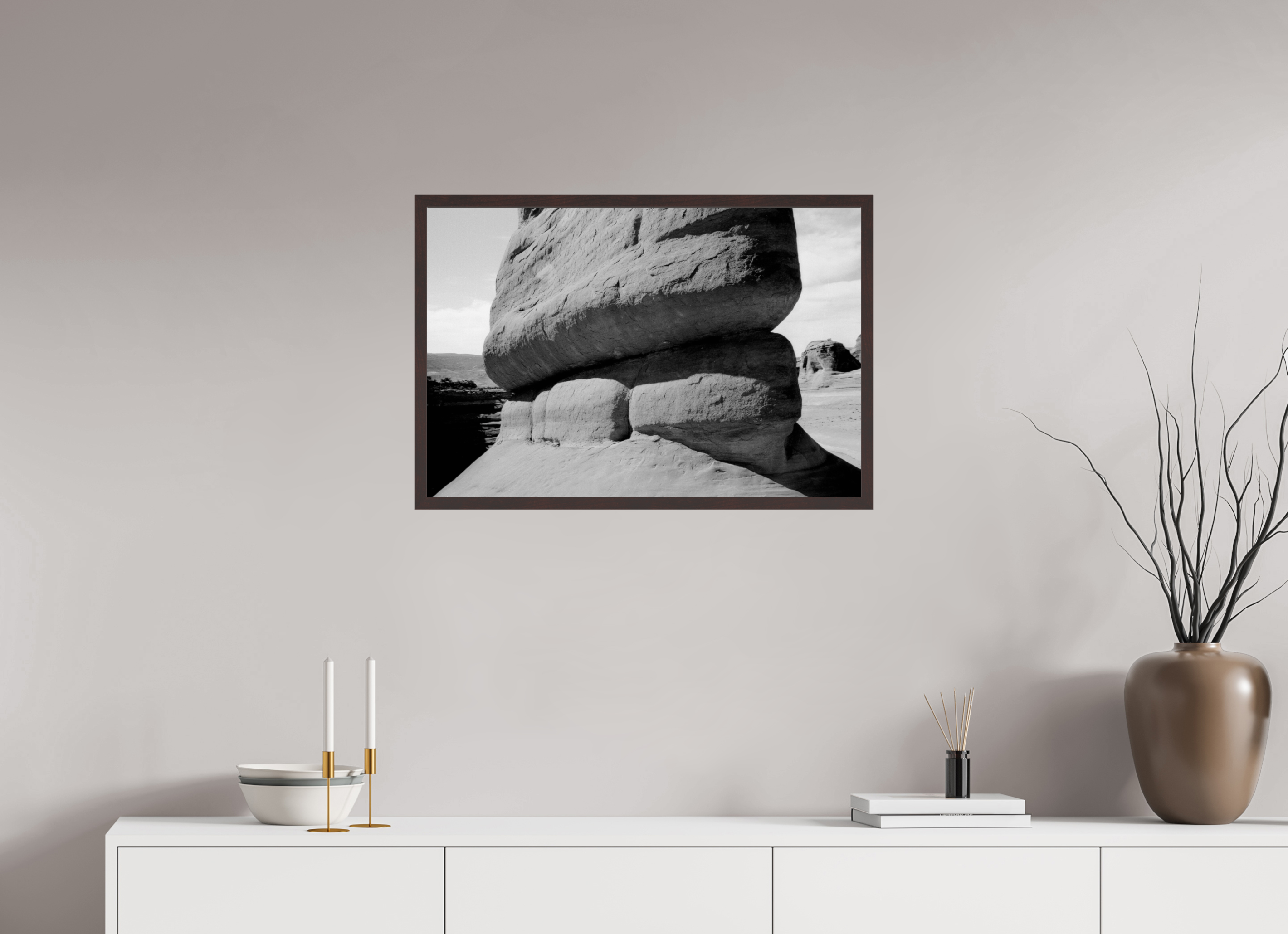 29.6 x 20″, ArtBox On Aluminum Dibond Base of Delicate Arch