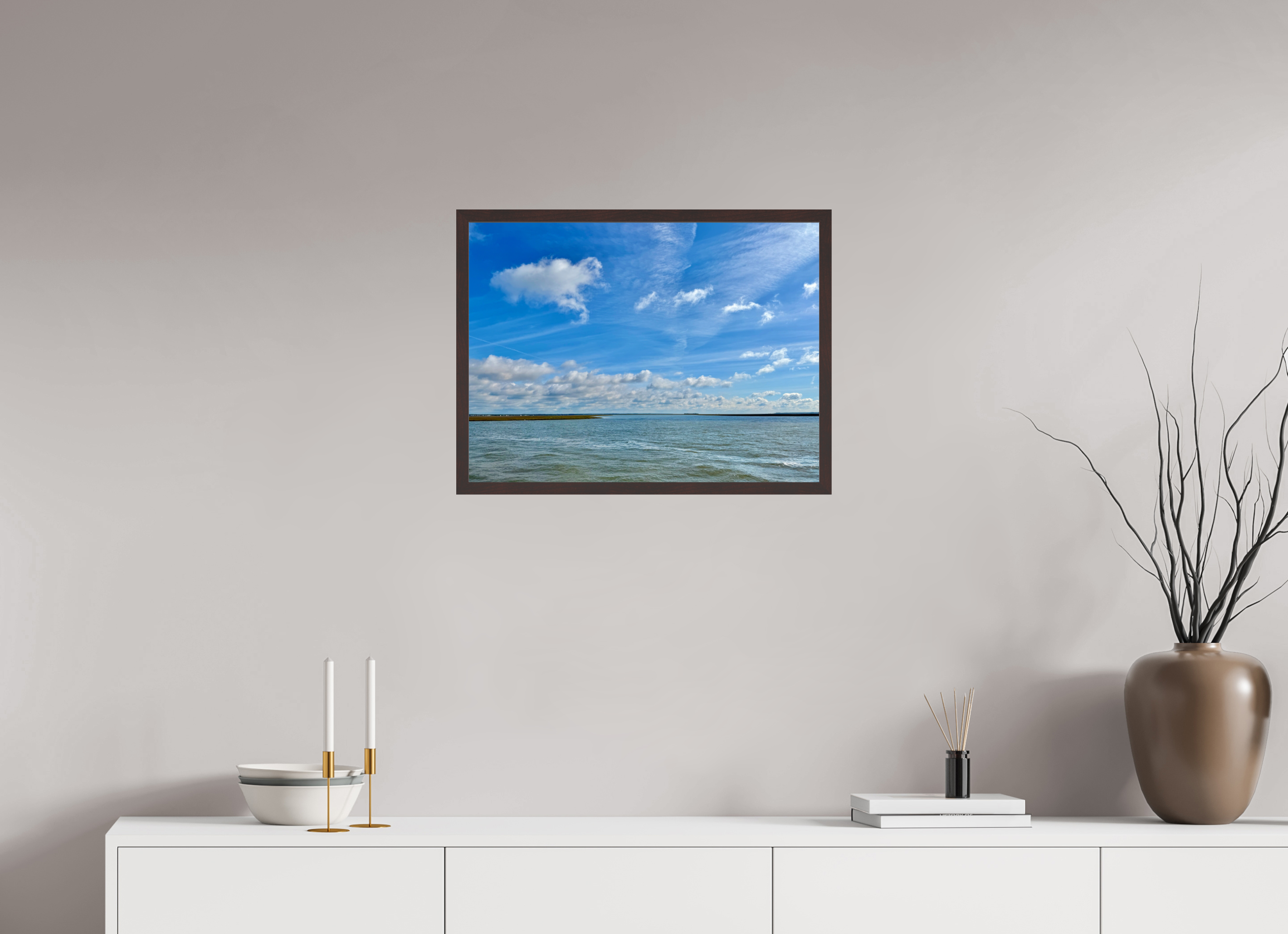 24 x 18″, ArtBox On Aluminum Dibond Marsh at Goat Island