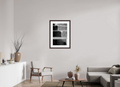 20 x 30″, Framed, Alder Brown, B&W Print Steps