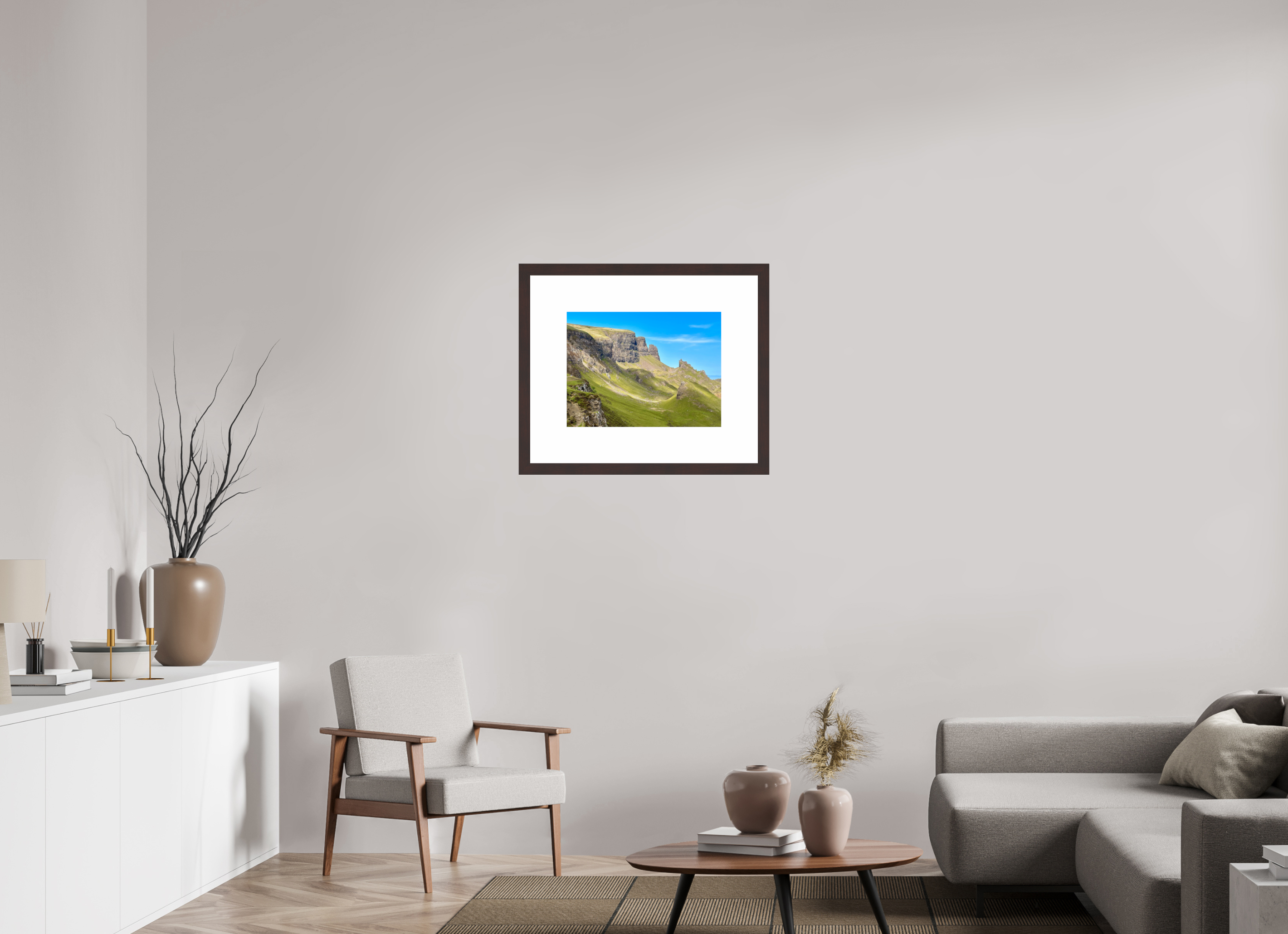 20 x 15″, Framed, Alder Brown, Color Print The Quiraing