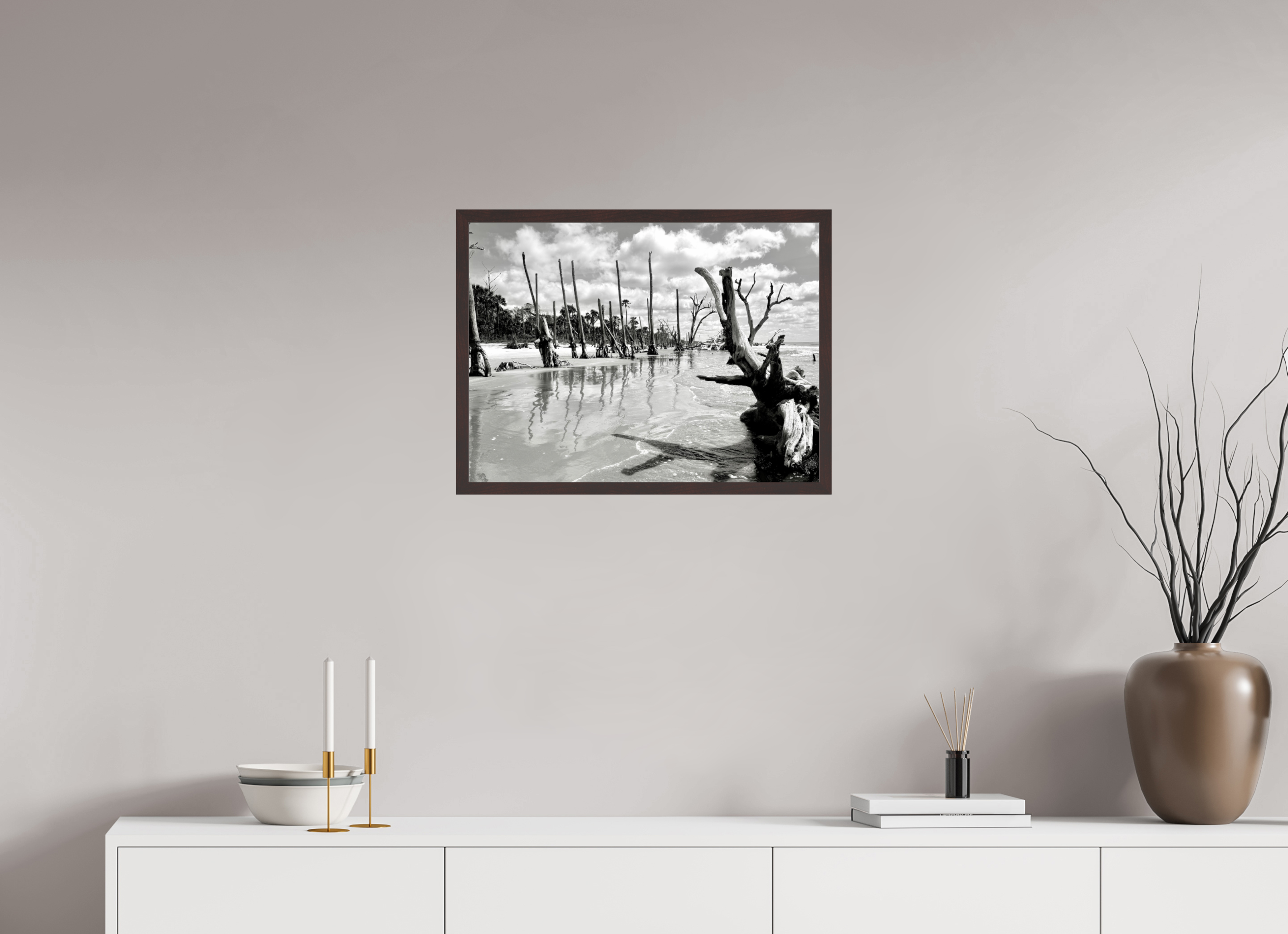 24 x 18″, ArtBox On Aluminum Dibond Trees at Capers Island