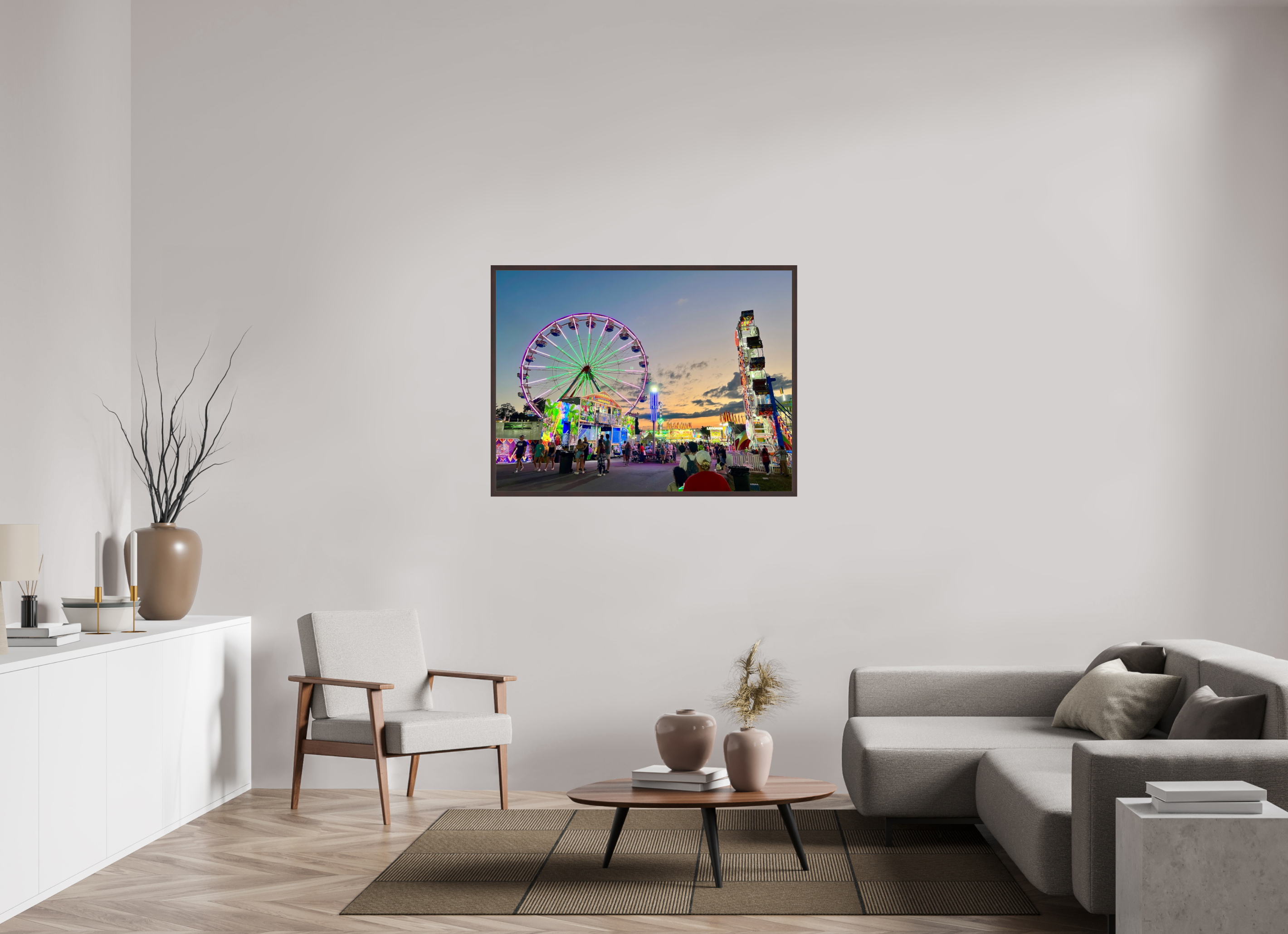 48 x 36″, ArtBox On Aluminum Dibond At the Fair