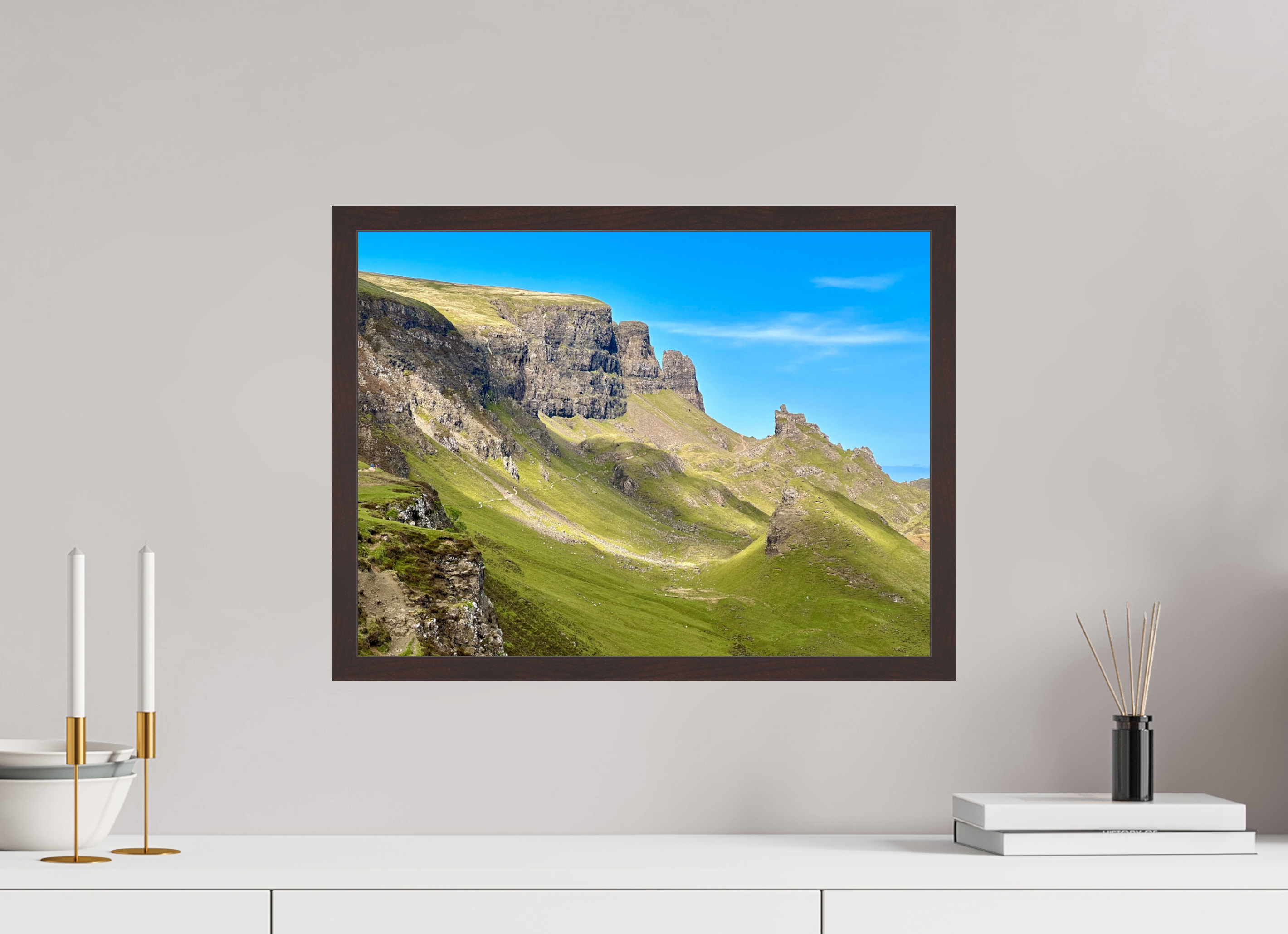 20 x 15″, ArtBox On Aluminum Dibond The Quiraing (Alternate View)