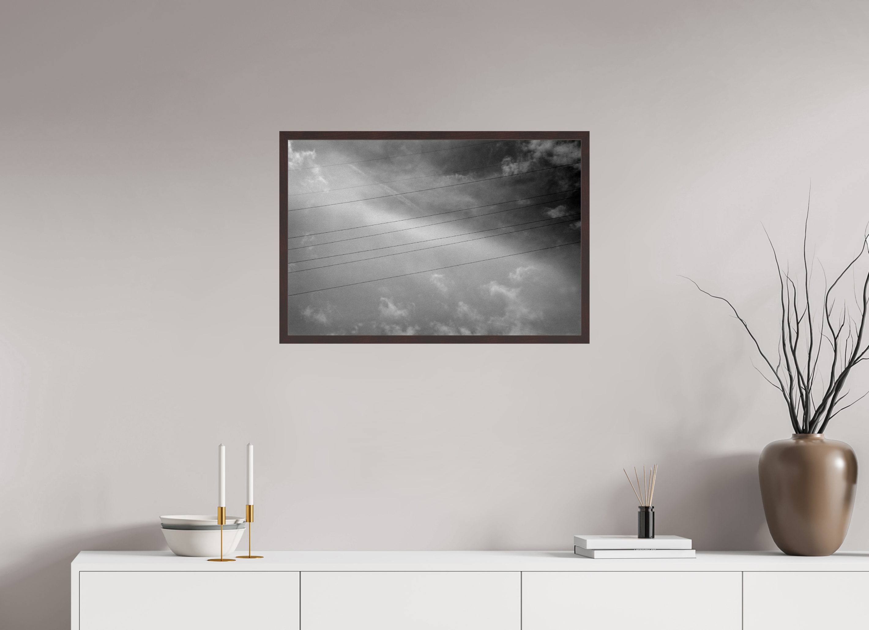 29.6 x 20″, ArtBox On Aluminum Dibond Lines