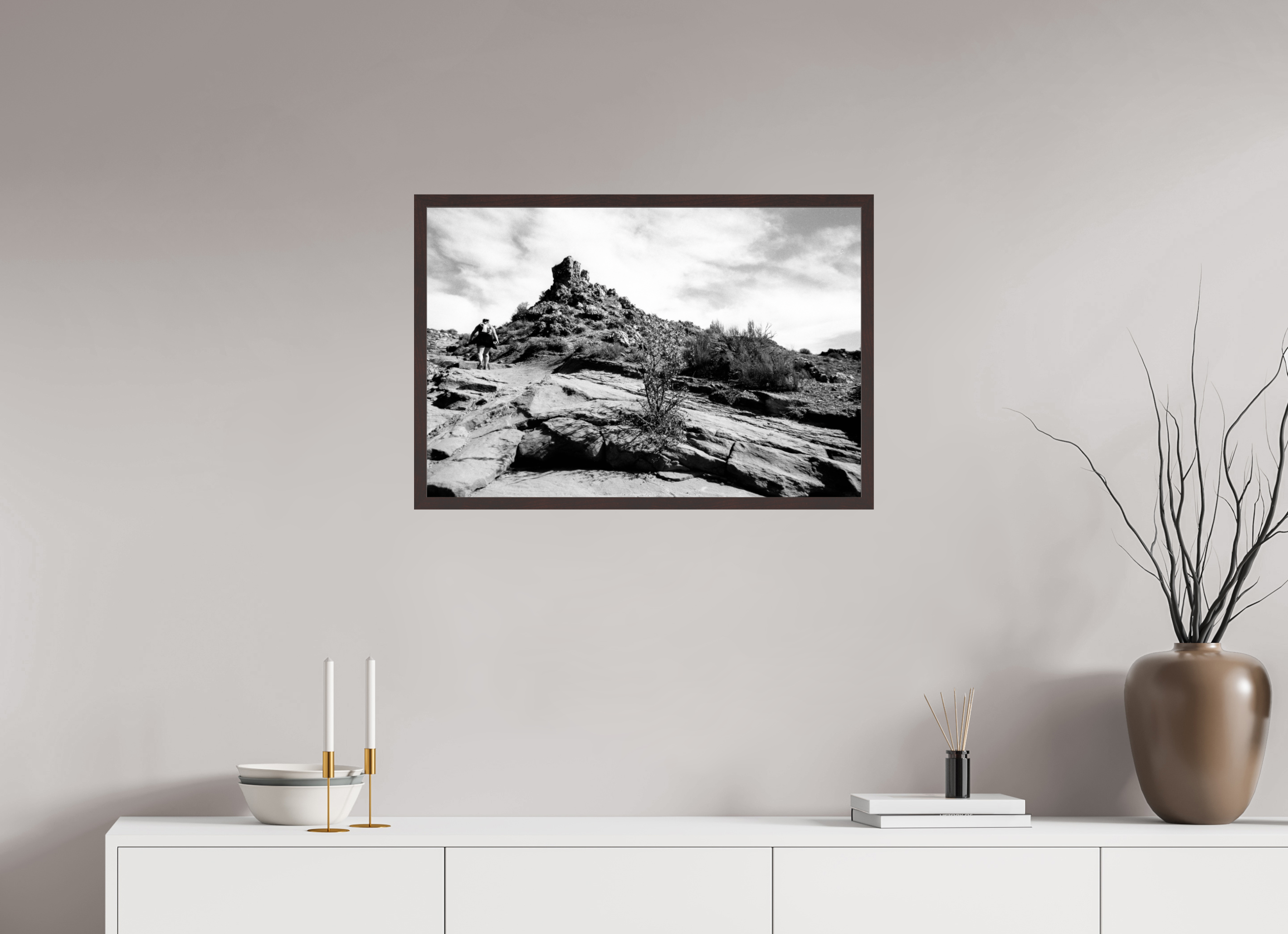 29.6 x 20″, ArtBox On Aluminum Dibond Moab Rock Formation