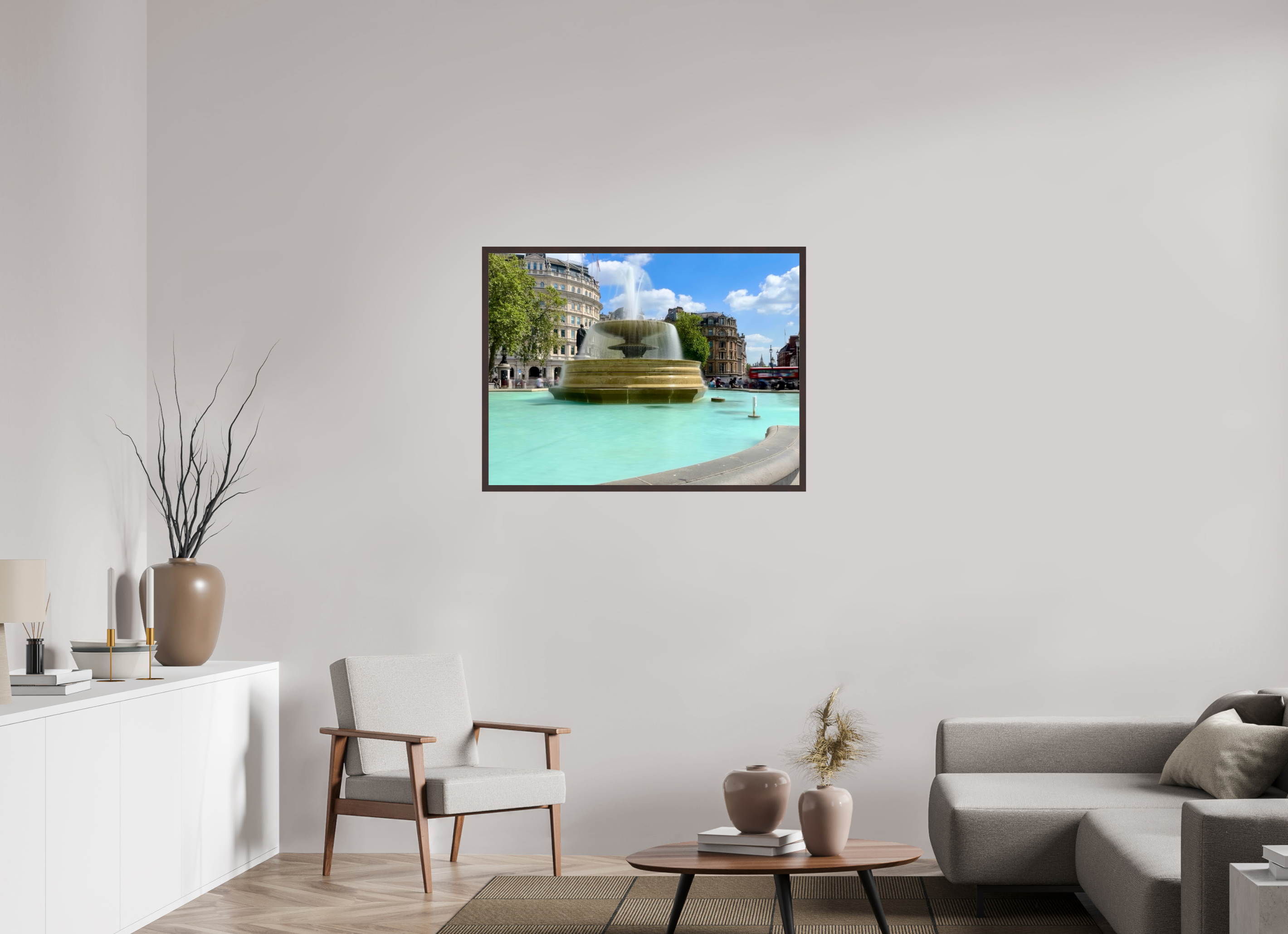 40 x 30″, ArtBox On Aluminum Dibond Trafalgar Square