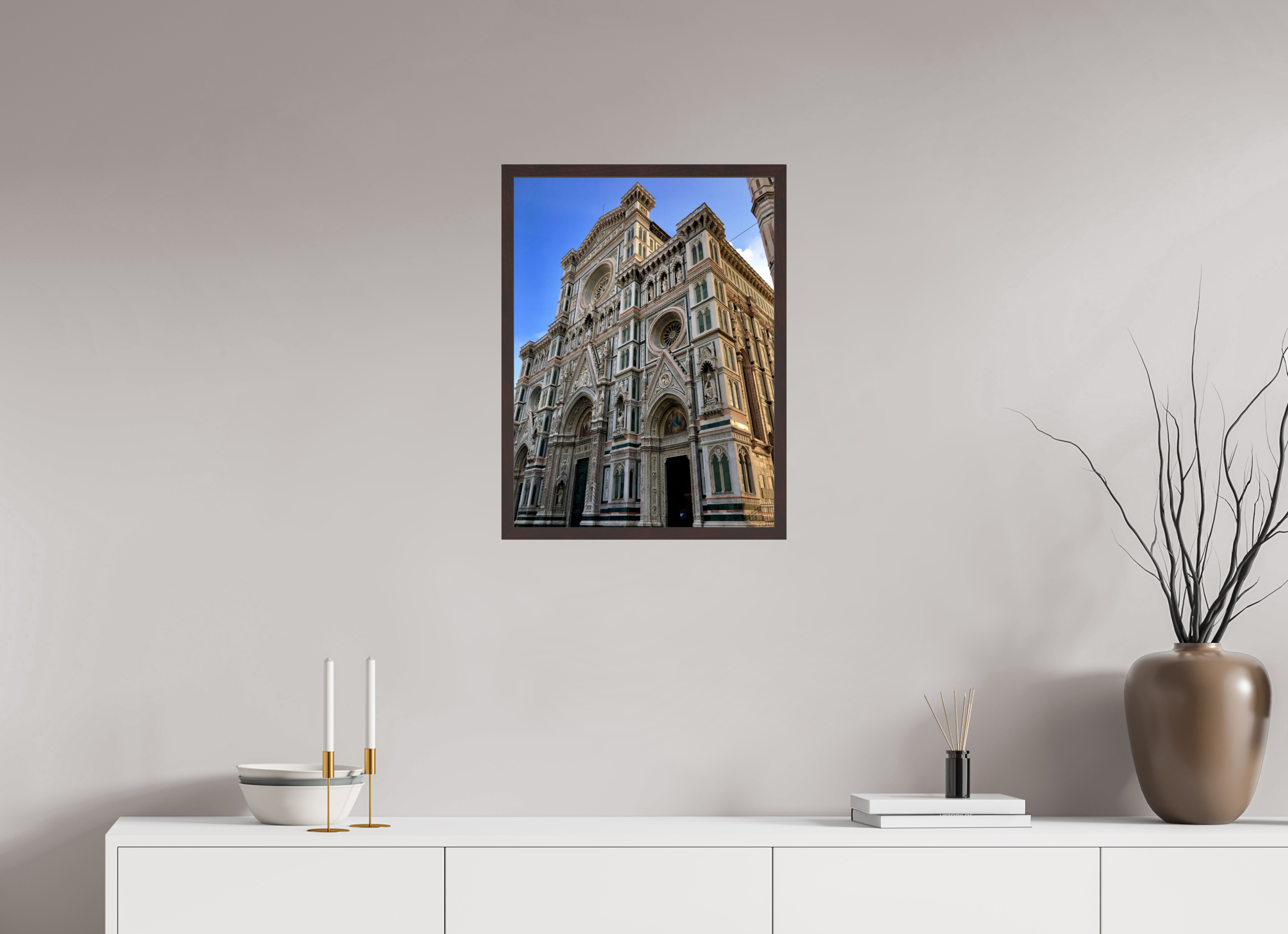 18 x 24″, ArtBox On Aluminum Dibond Florence Cathedral