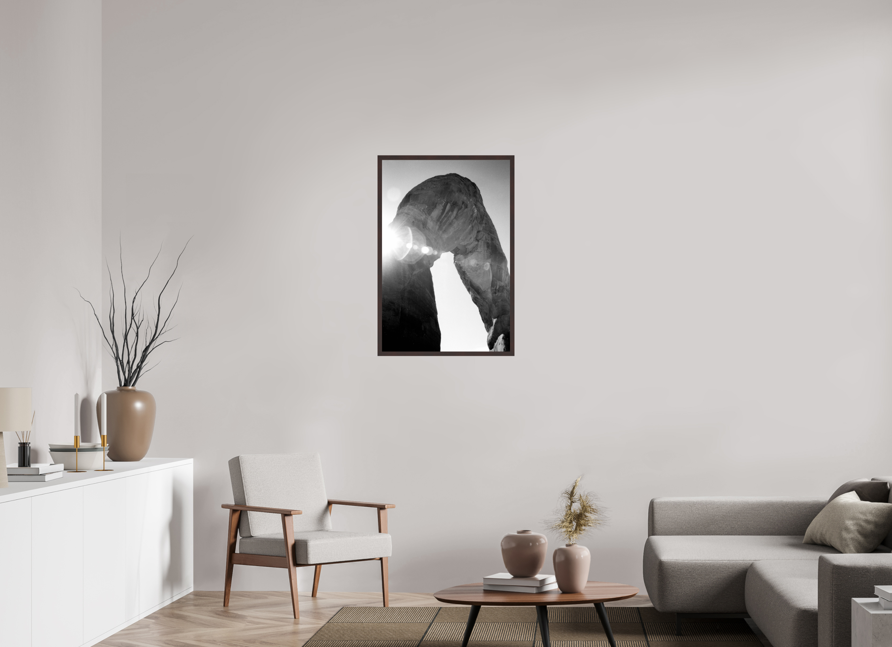 24 x 35.7″, ArtBox On Aluminum Dibond Delicate Arch, Close Up
