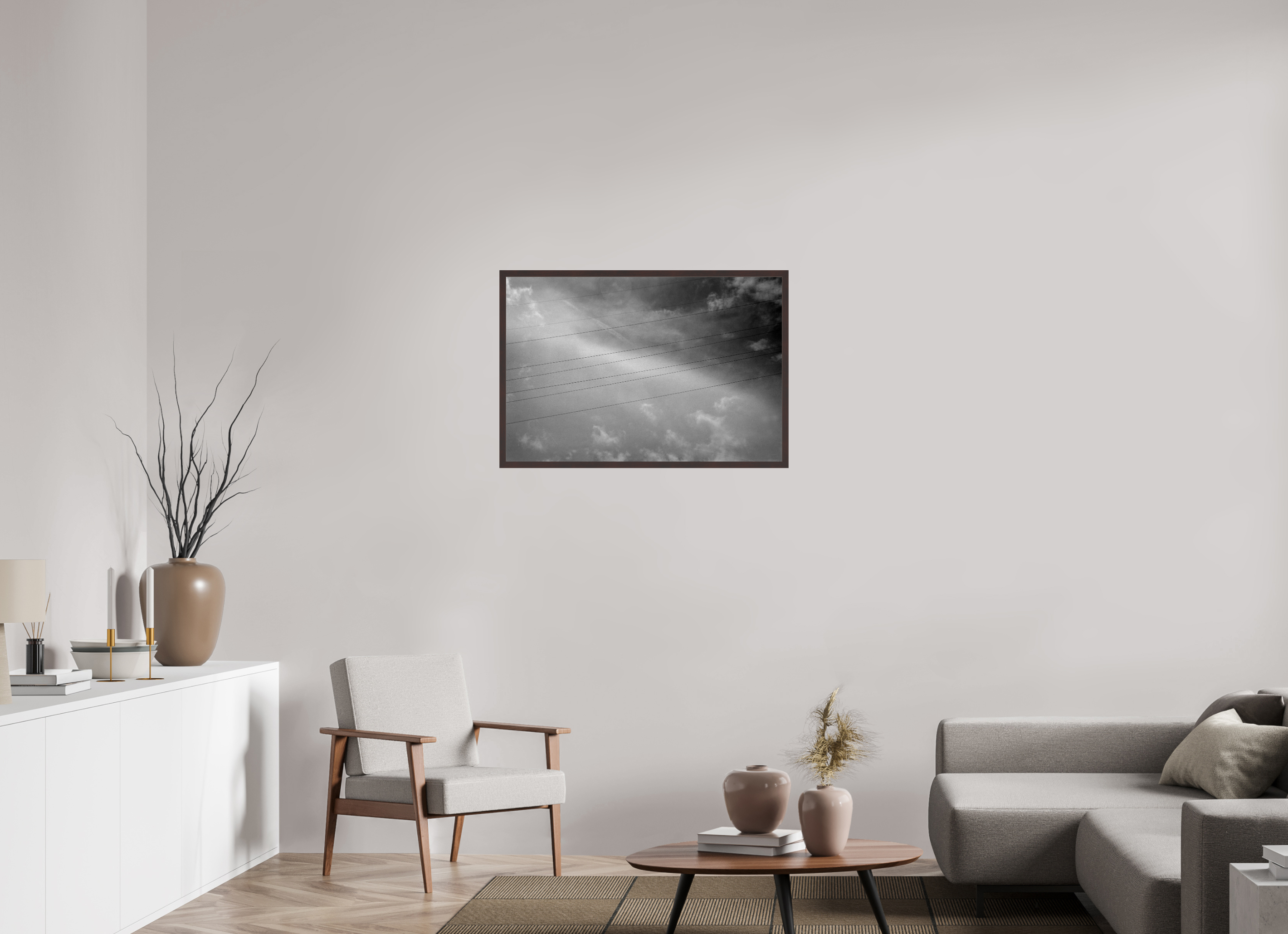 35.6 x 24″, ArtBox On Aluminum Dibond Lines