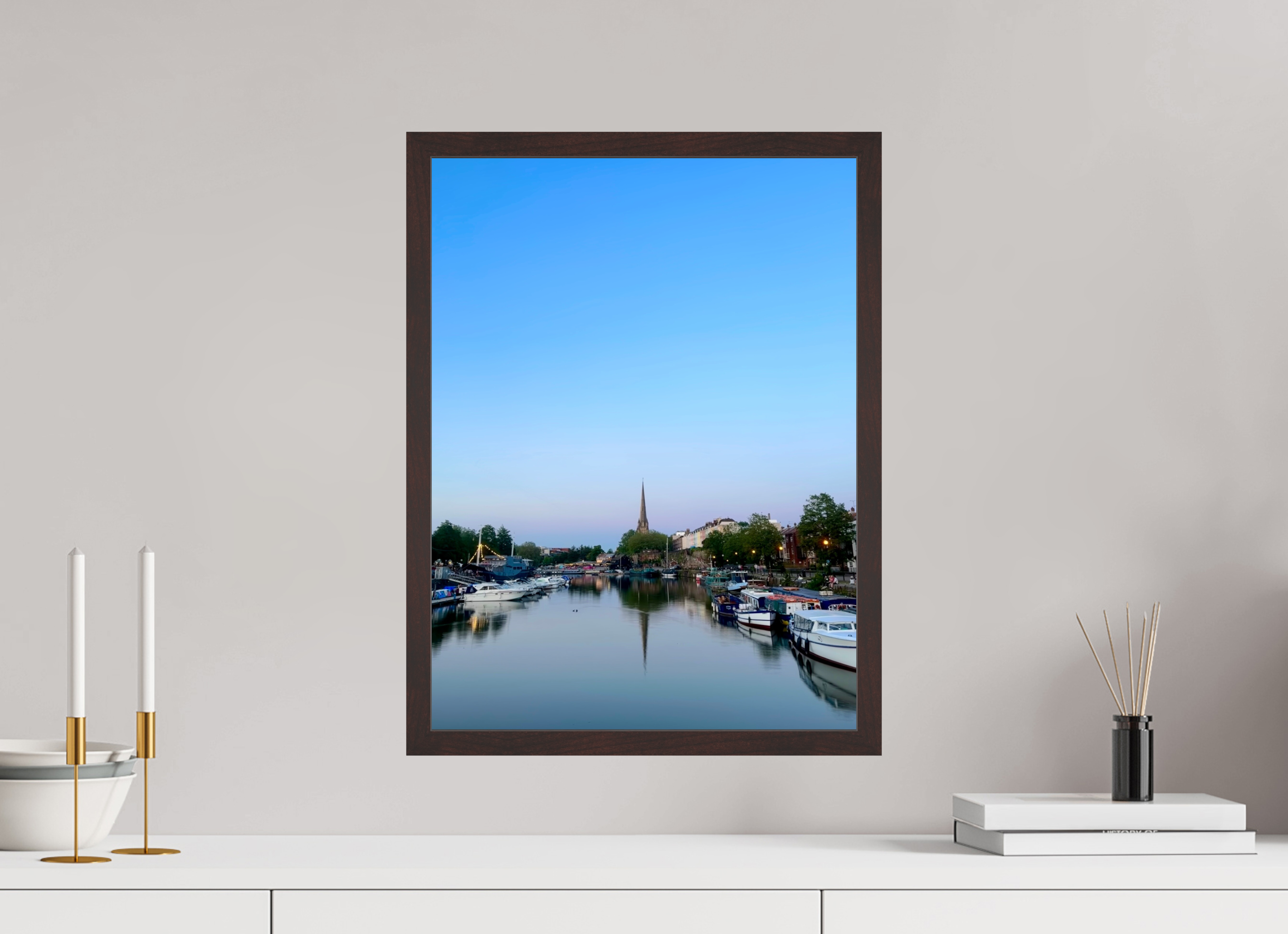 15 x 20″, ArtBox On Aluminum Dibond Bristol, Dusk (Variation 2)