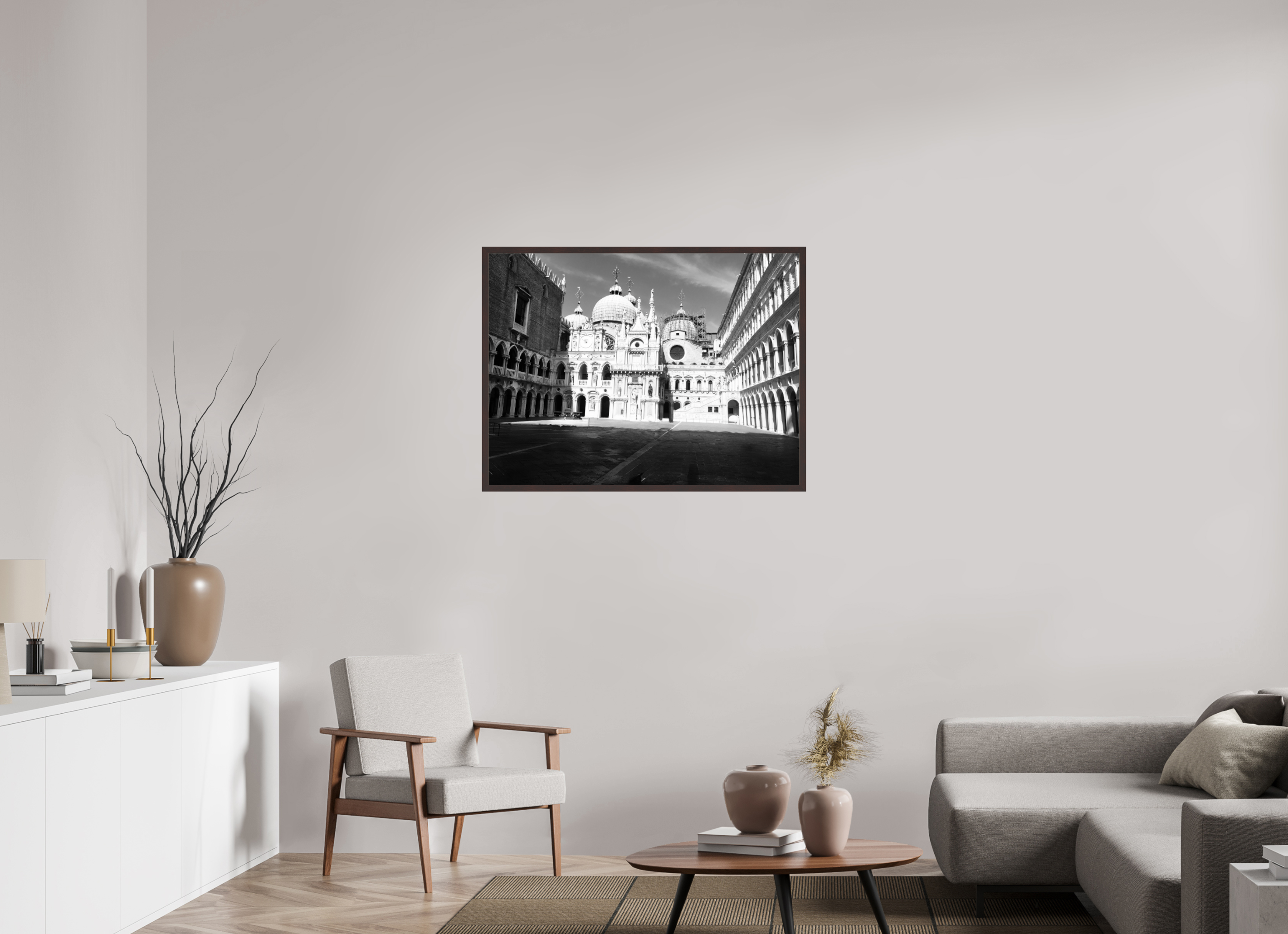40 x 30″, ArtBox On Aluminum Dibond In the Courtyard of the Doges Palace