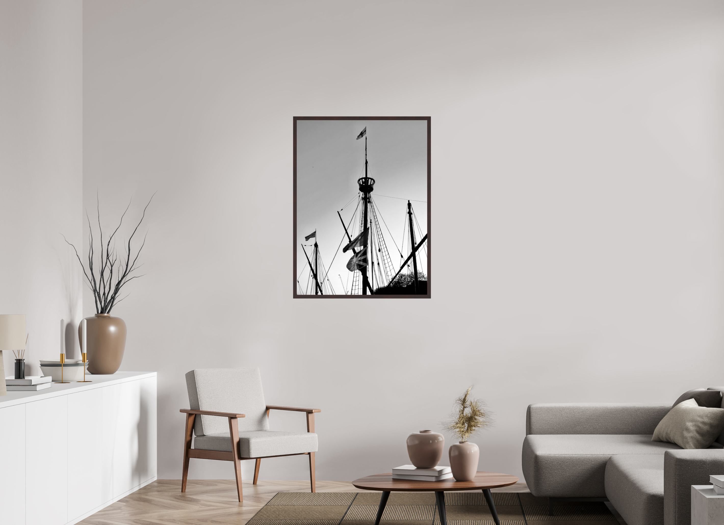 30 x 40″, ArtBox On Aluminum Dibond Masts