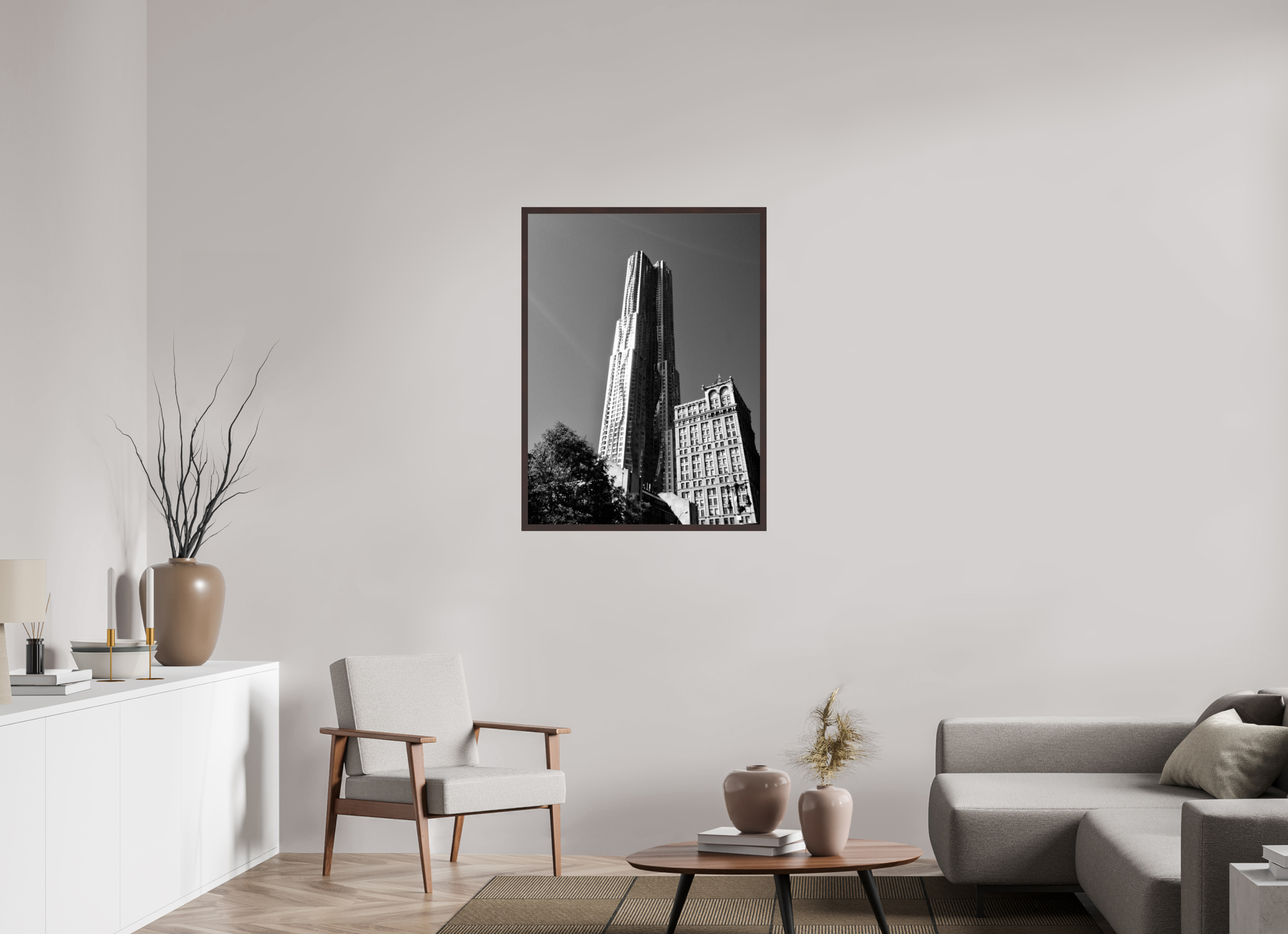 30 x 40″, ArtBox On Aluminum Dibond New and Old