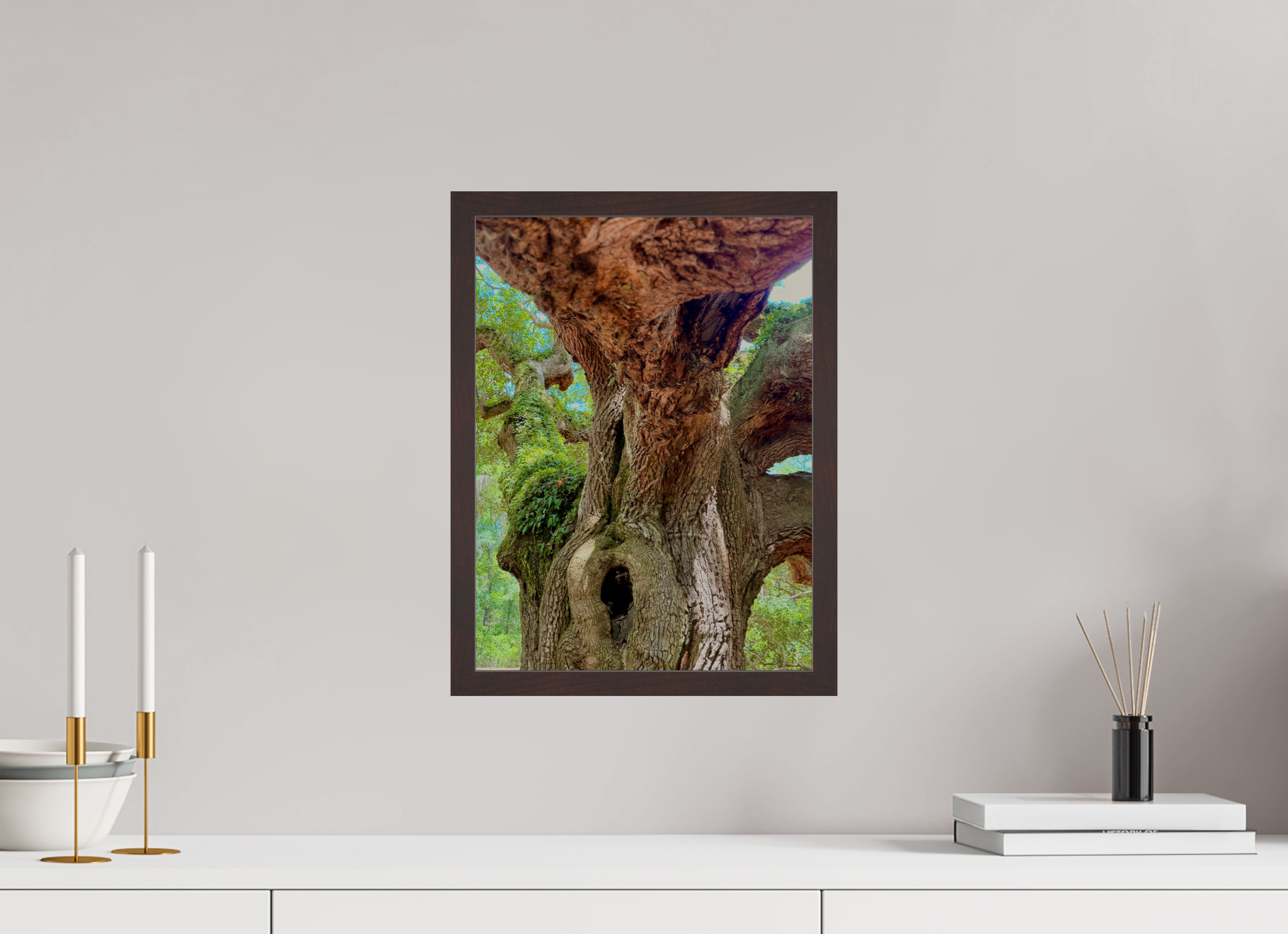 12 x 16″, ArtBox On Aluminum Dibond Angel Oak